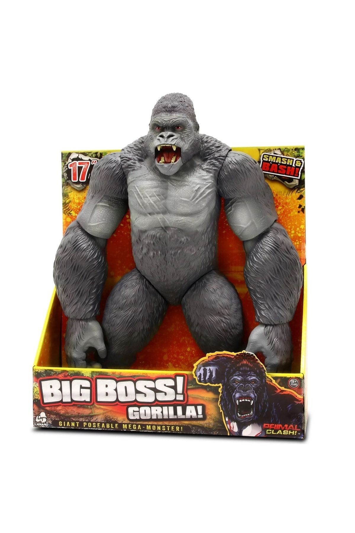 sem oyuncak Oyuncak Big Boss Gorilla Goril Maymun King Kong 43 Cm