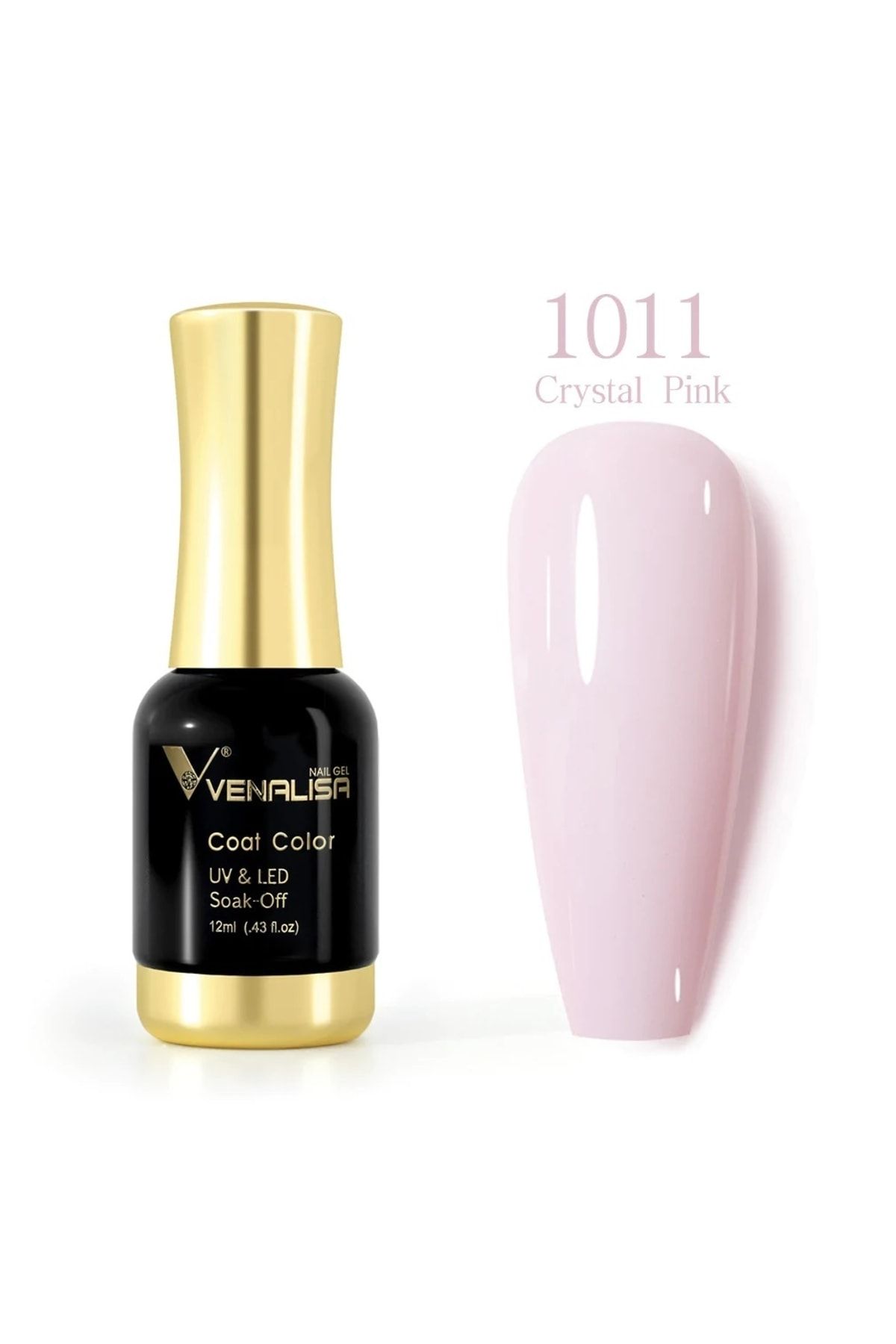 Venalisa 12 ml Kalıcı Oje Crystal Pink Uv Led Oje 1011