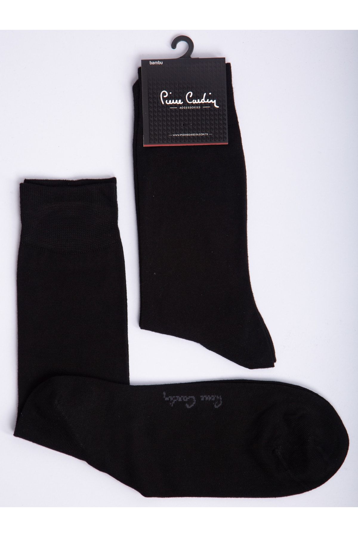 Pierre Cardin 6’lı Erkek Bambu Siyah Soket Çorap 490 Flat