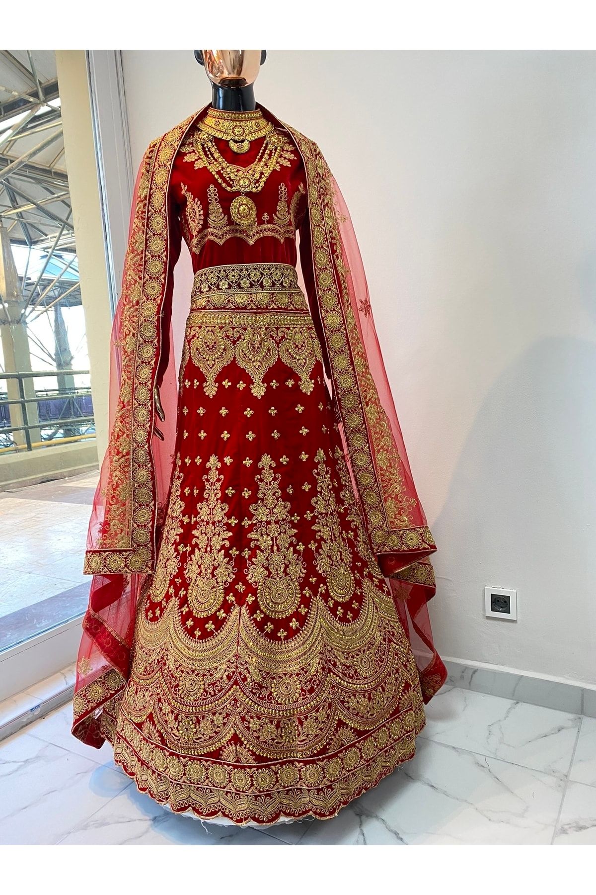 Aashiv's Collection Hint Elbisesi Kına Elbisesi