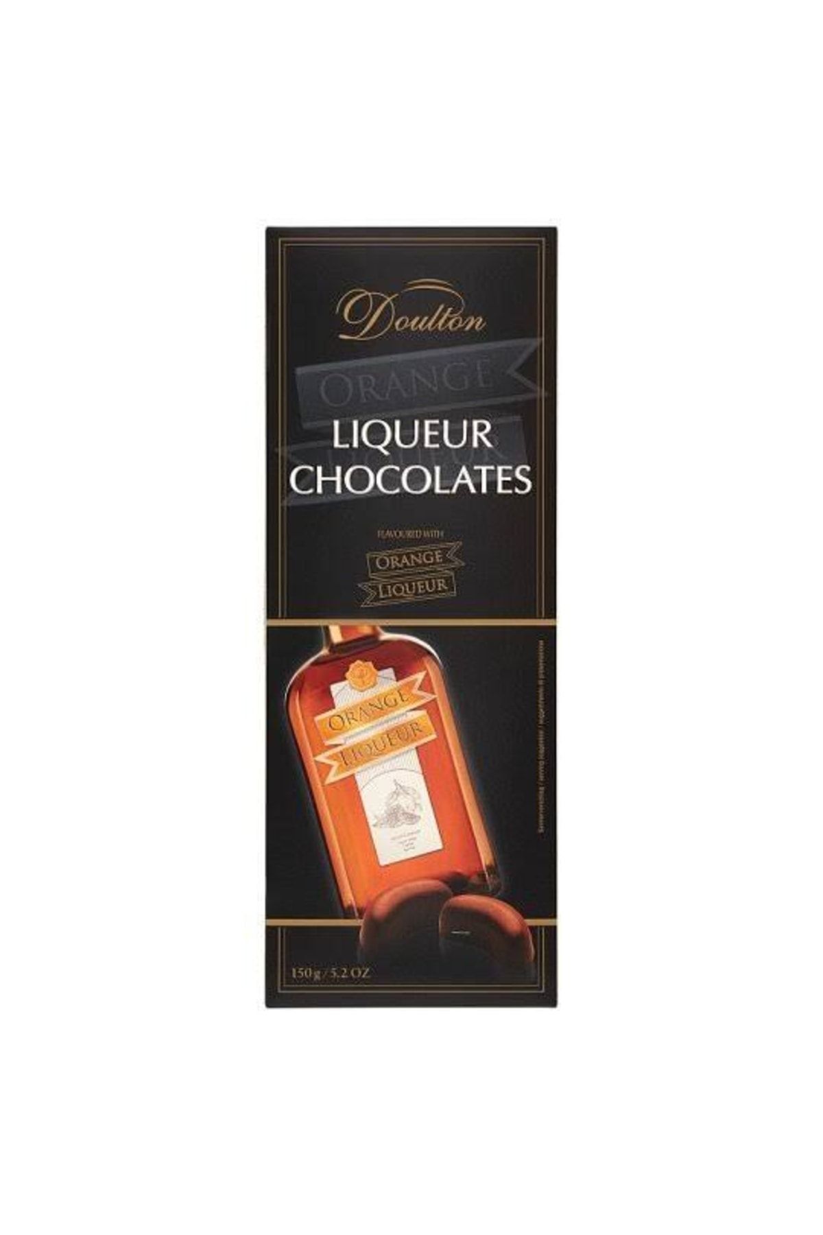 Doulton Portakal Likörlü Bitter Çikolata Pralin 150g