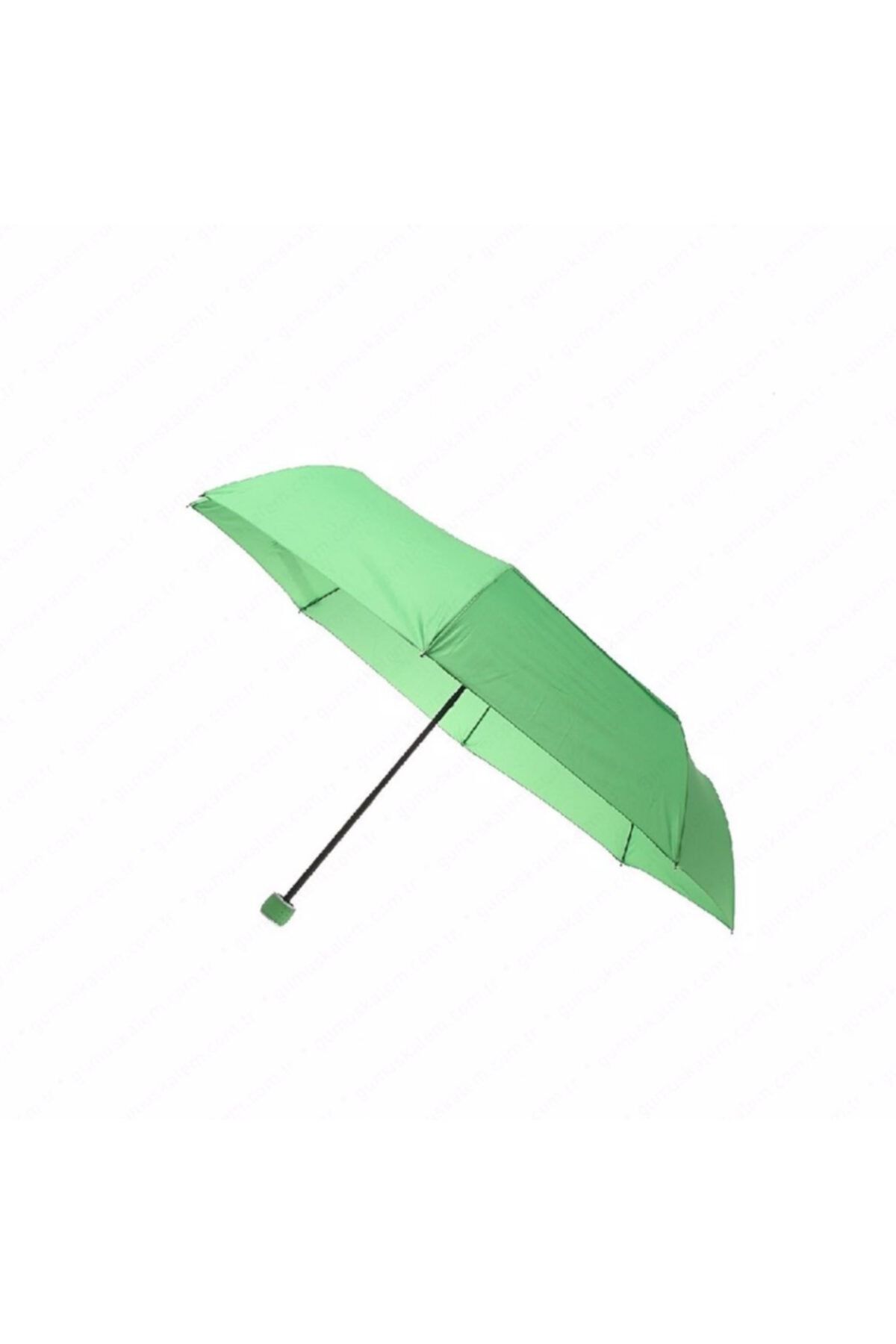 MİHRAP Pierre Cardin Unisex Şemsiye Kauçuk Saplı Yeşil Otomatik Pc218g