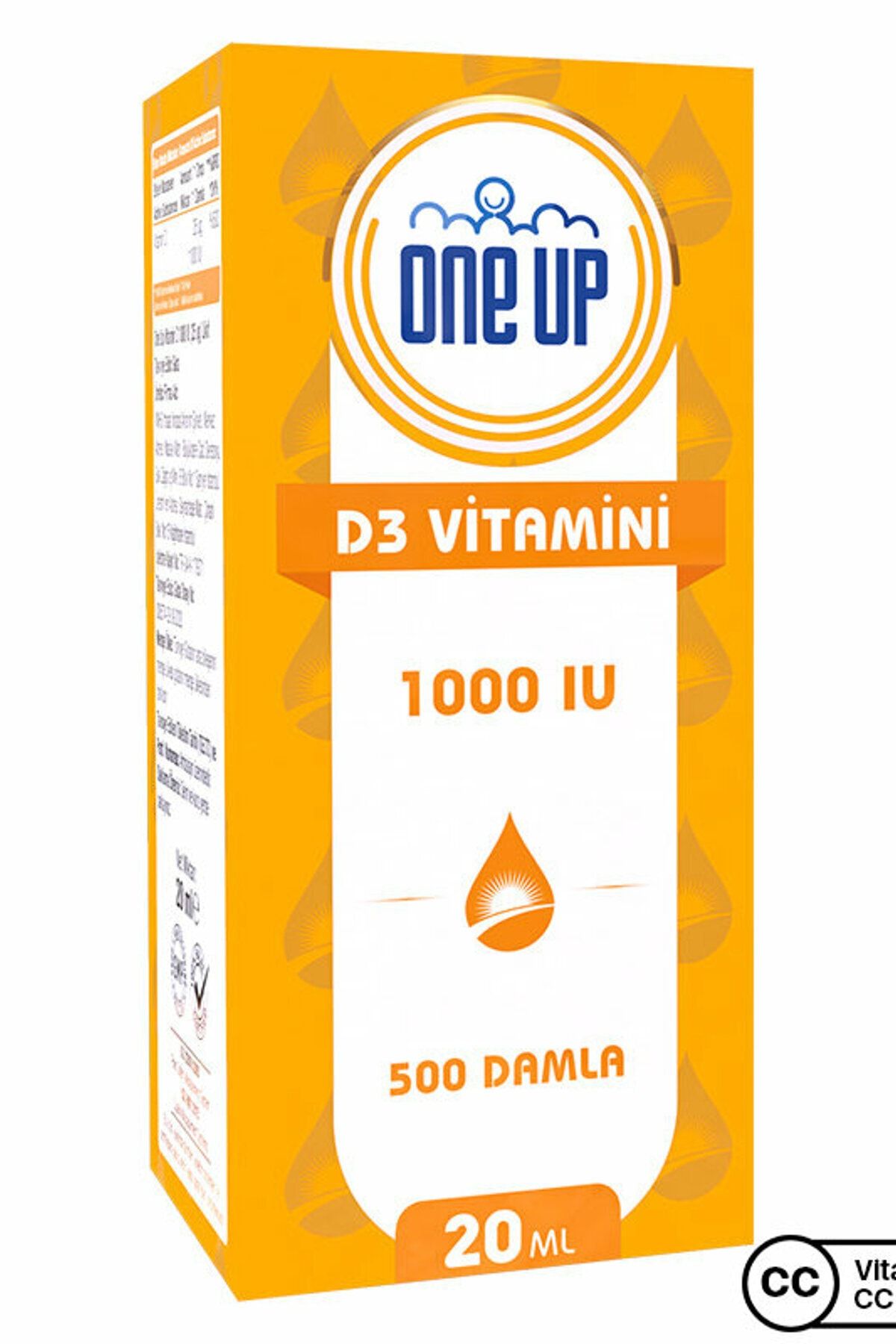 One Up D3 Vitamini 1000 Iu 20 ml Damla