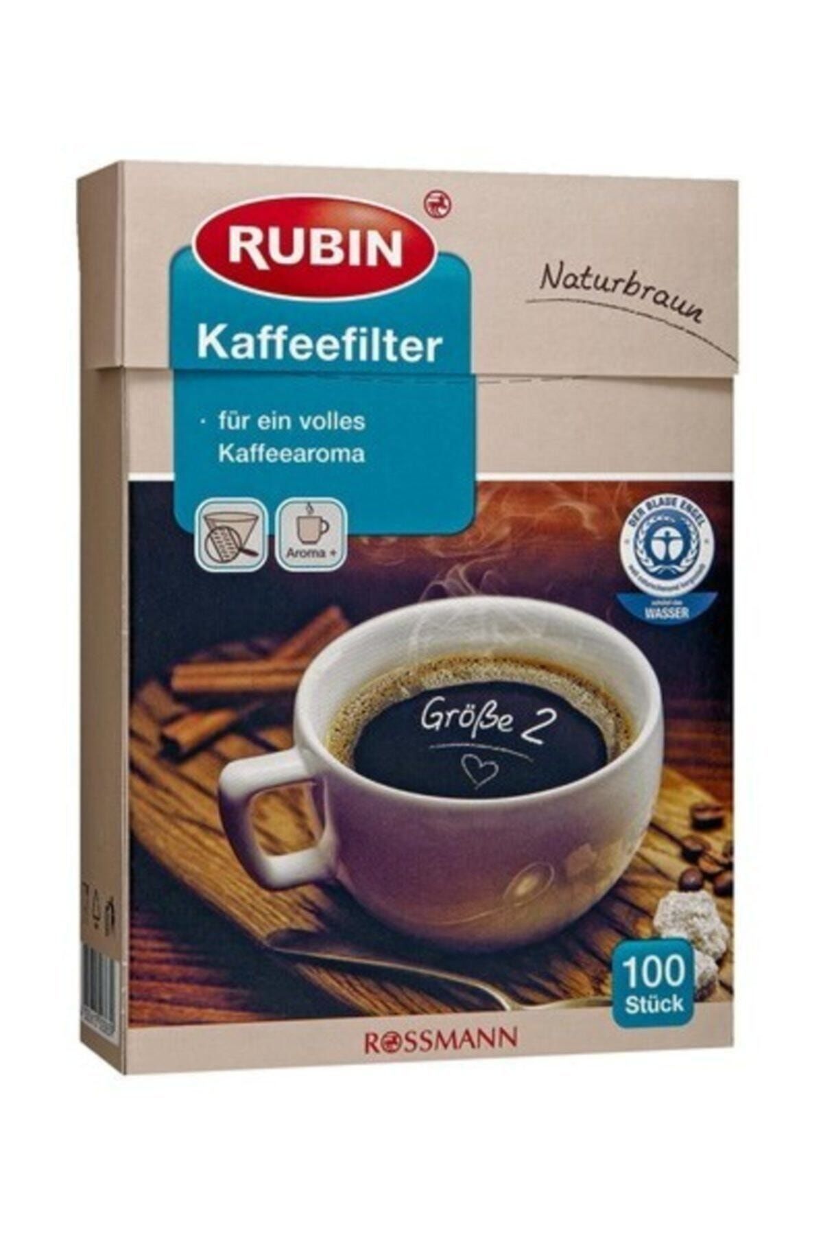 Rubin Küçük Boy Kahve Filtresi  Naturel Kağıt 2 Numara