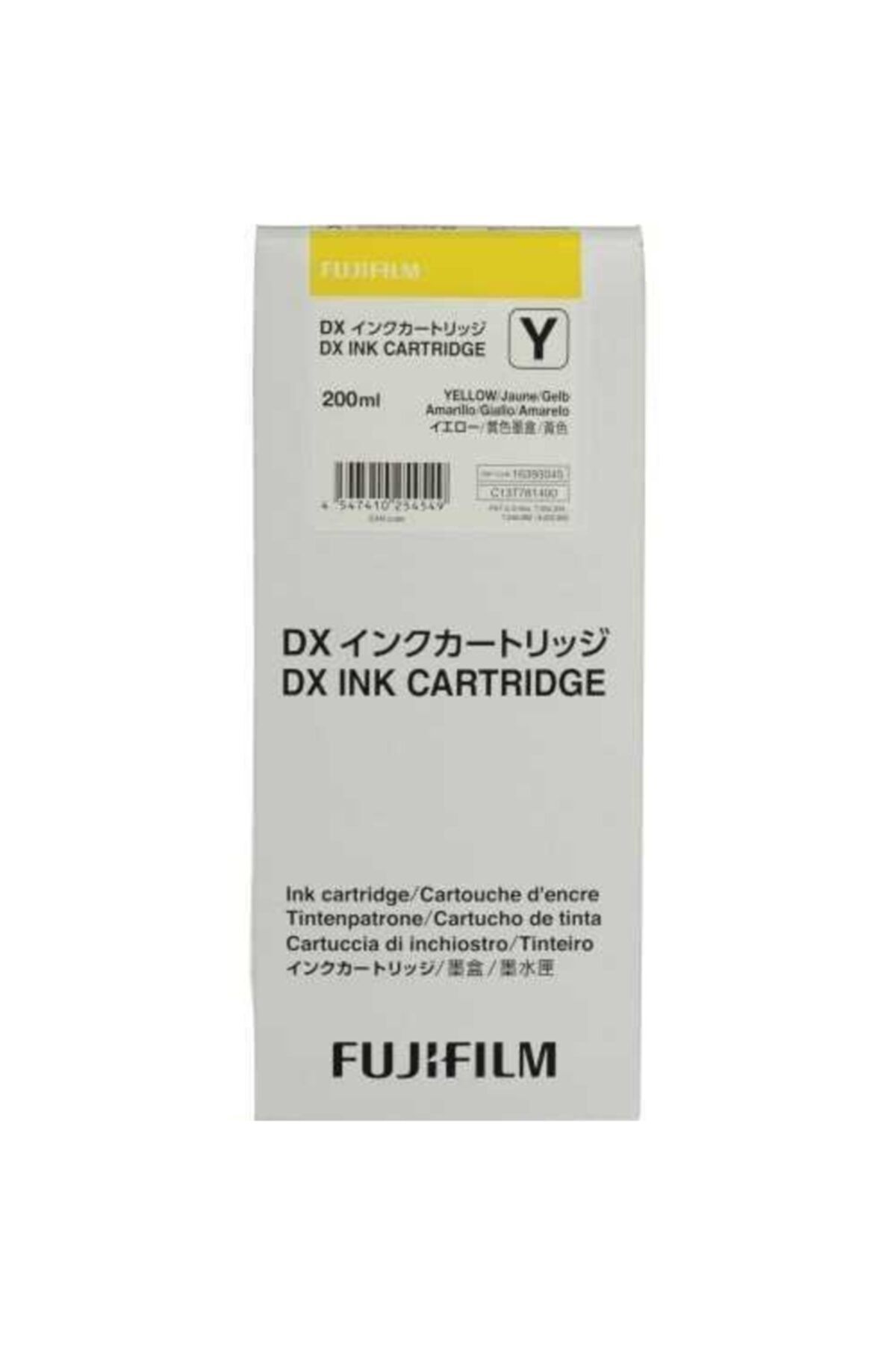 Fujifilm Fuji Frontier S Dx100 Mürekkep Yellow 200ml