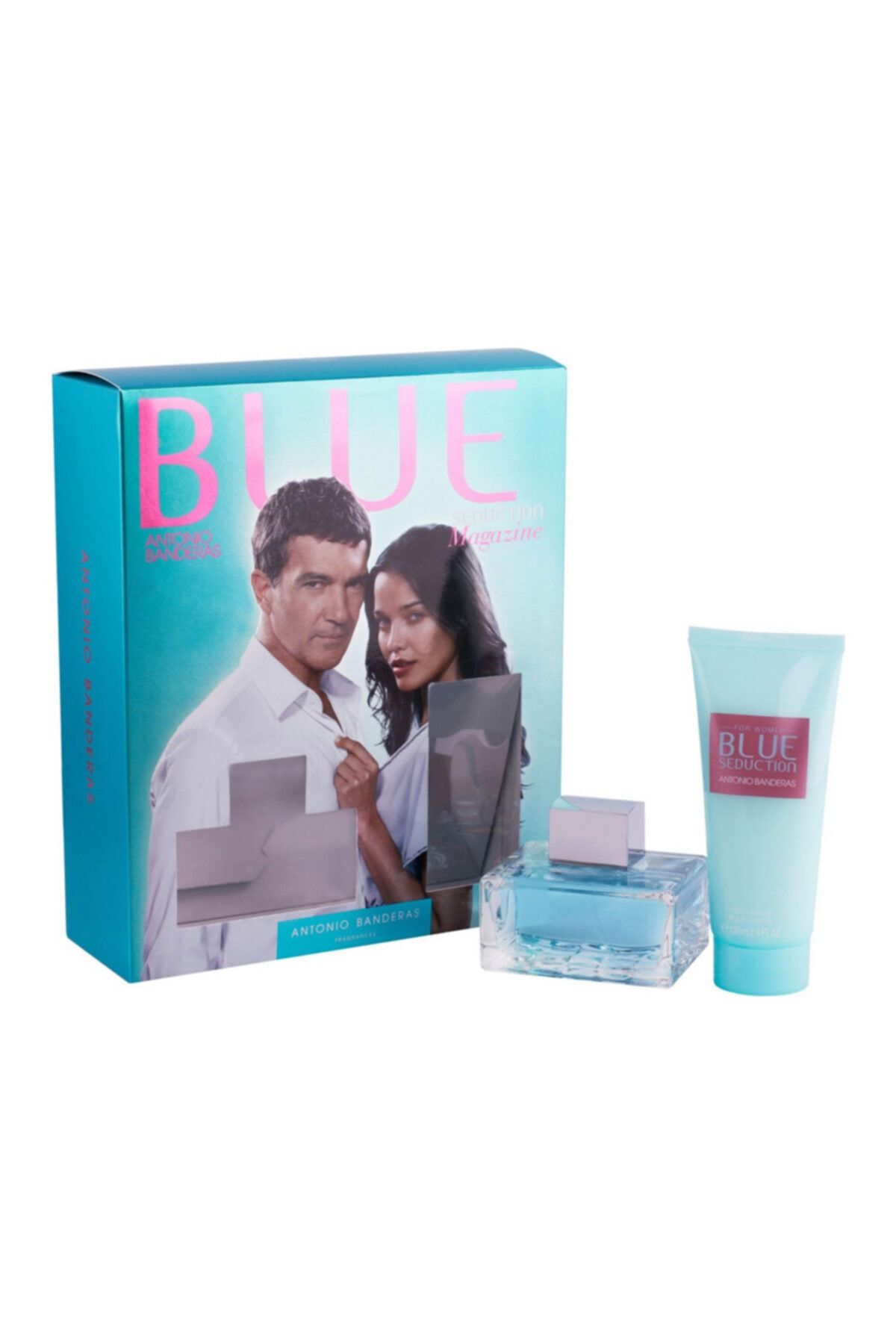 Antonio Banderas Blue Seduction Edt 80 ml + Vücut Losyonu 75 ml Kadın Parfüm Seti 8411061867372