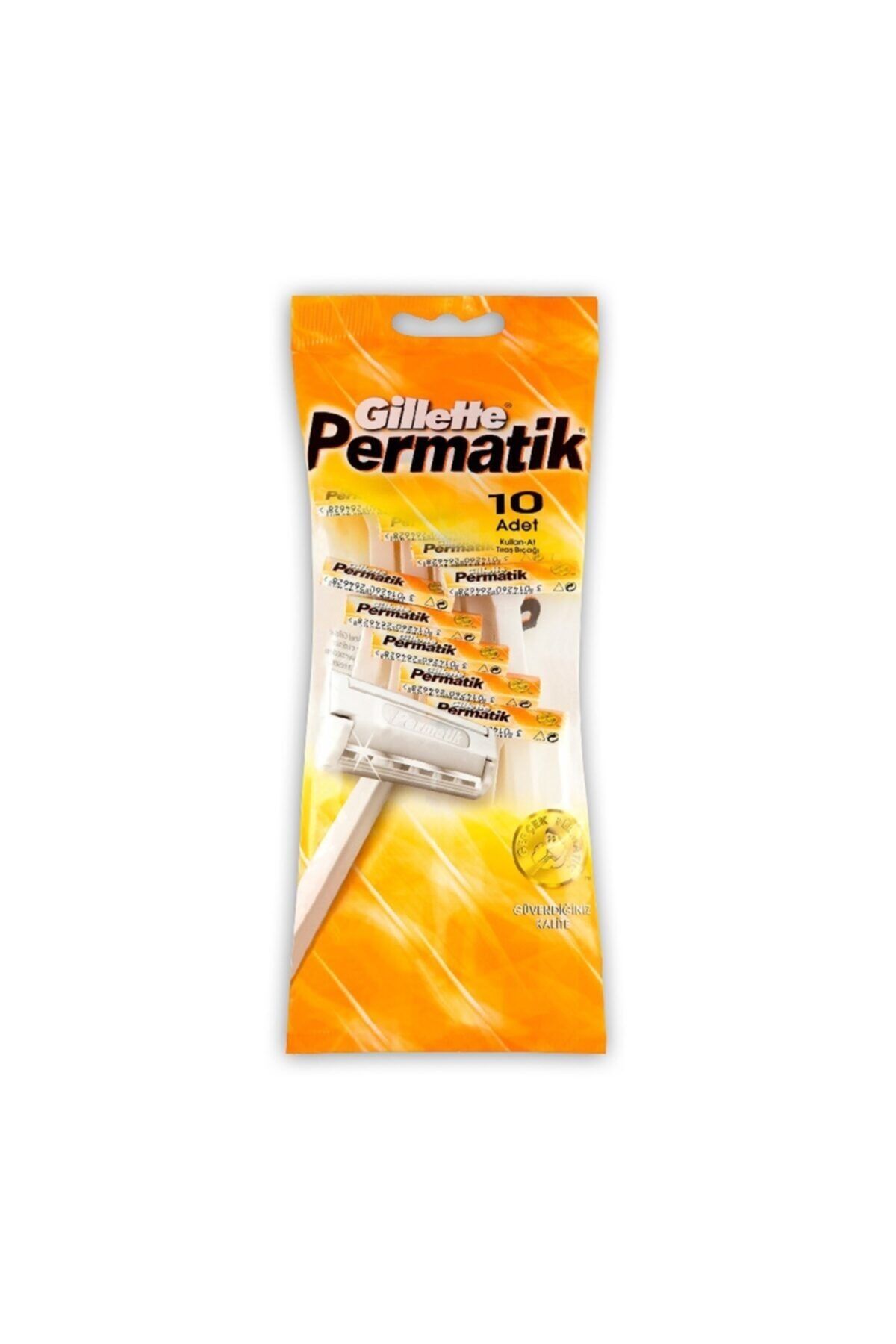 Gillette Permatik 10 Lu Kullan At Poşet