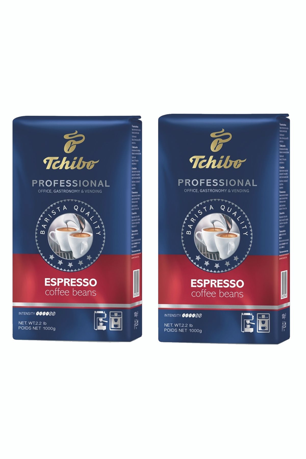 Tchibo Professionel Espresso Çekirdek Kahve2 X 1 Kg (fırsat Ürünü)