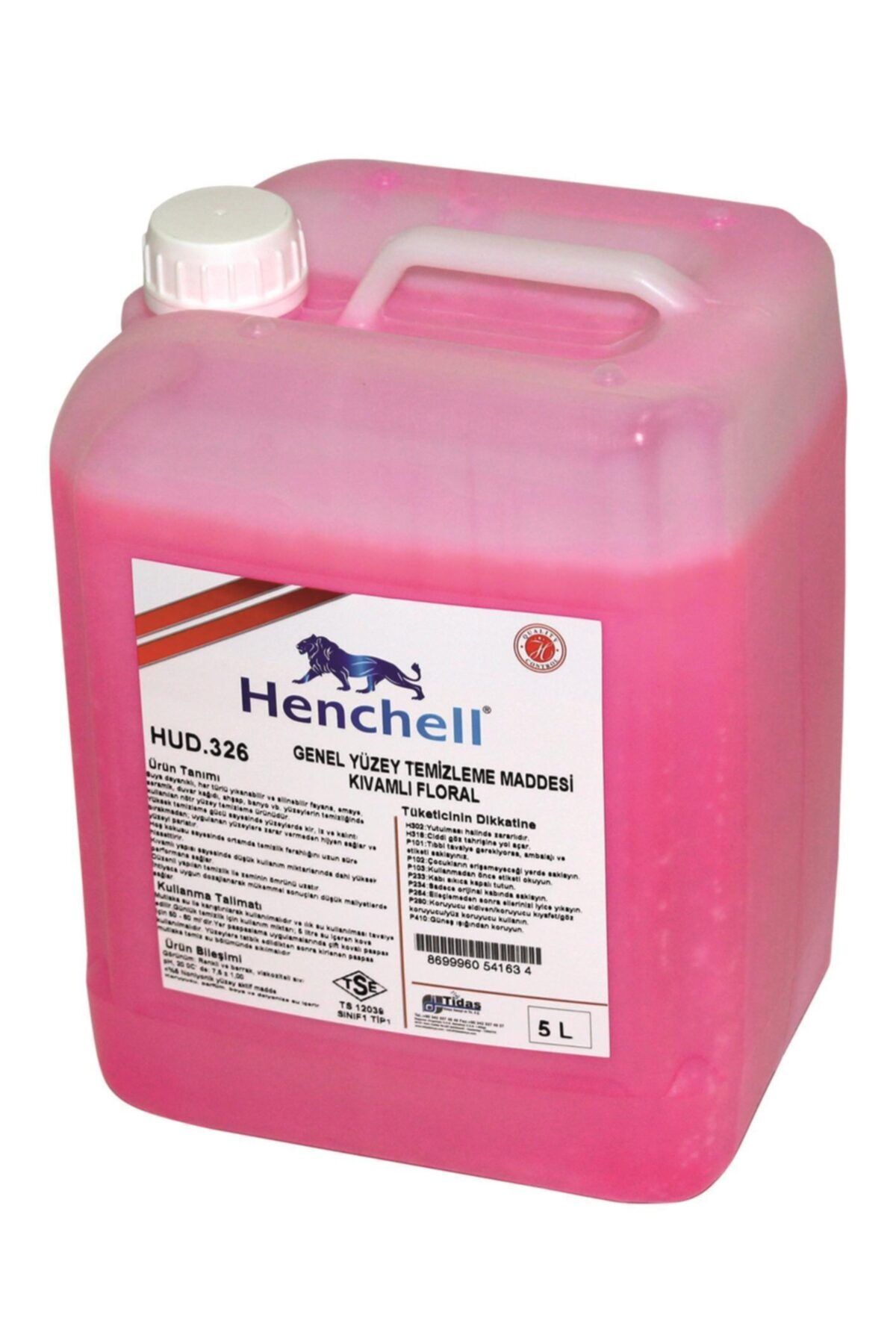 Henchell Genel Yüzey Temizleme Maddesi Floral-ultra 5kg