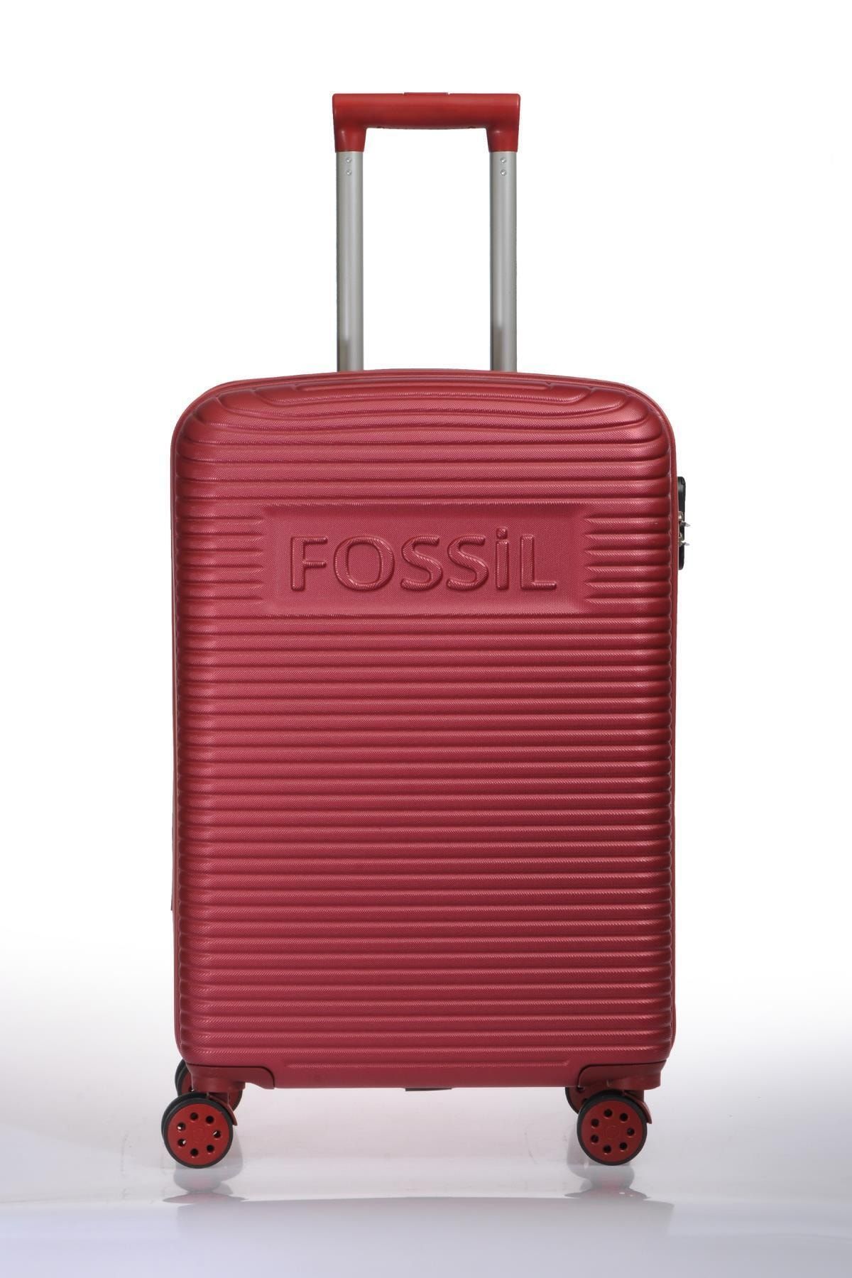 Fossil Fsy1129-m Kırmızı Unısex Orta Boy Valiz