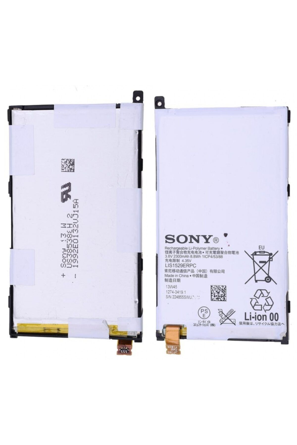 Sony Xperia Z1 Mini Z1 Compact D5503 Uyumlu Lıs1529Erpc Batarya Pil