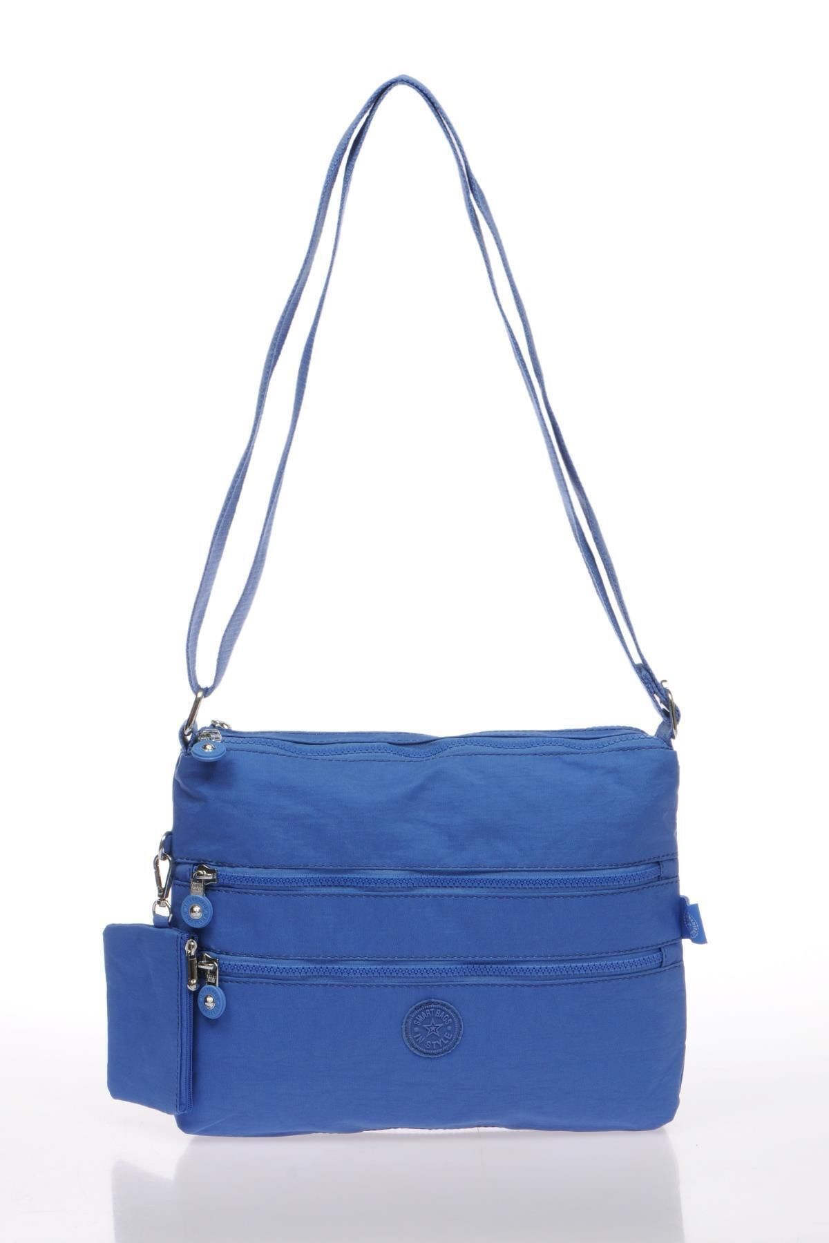 Smart Bags Smb1185-0031 Mavi Kadın Çapraz Çanta