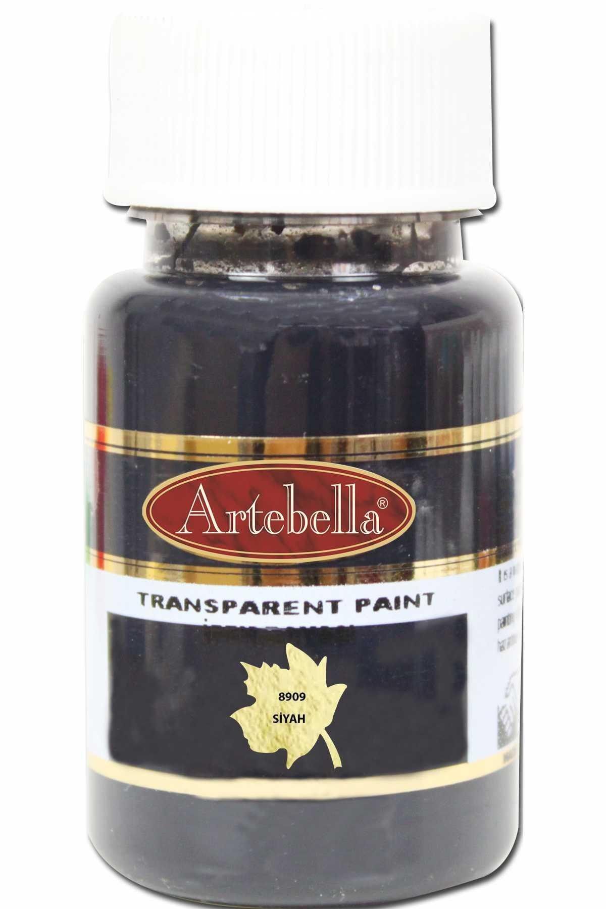 Artebella Transparan Ipek Boyası 890950 Siyah 50 Ml