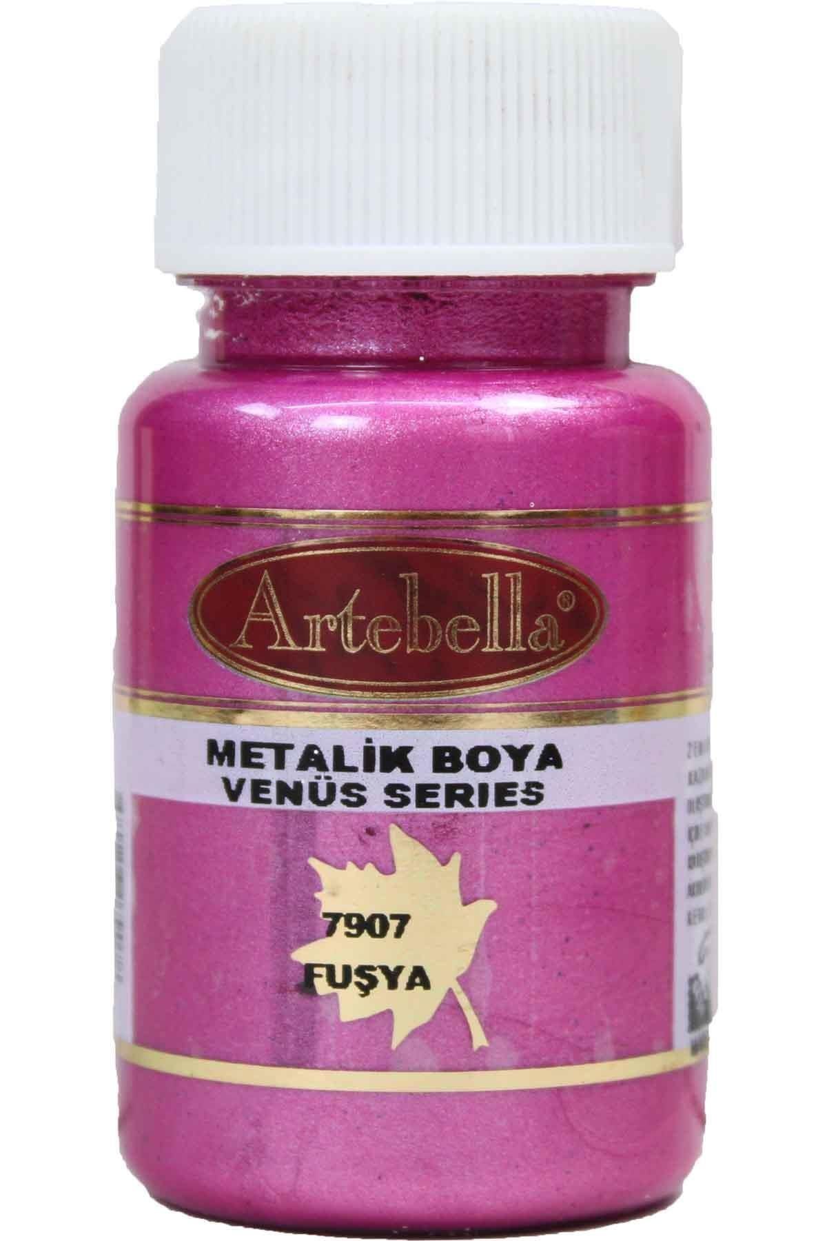 Artebella Fuşya 7907 Metalik Boya Venüs Serisi 50 ml