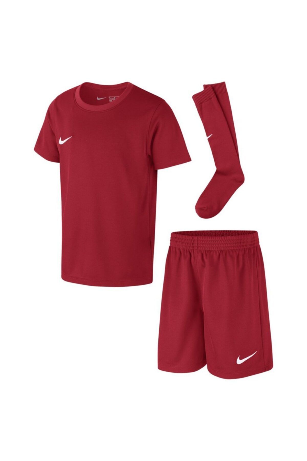 Nike Dry Park20 Kit Set K Çocuk Kırmızı Futbol Forma Takımı Cd2244-657