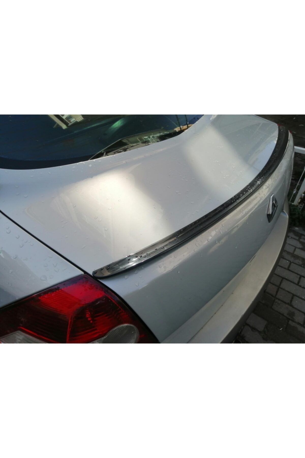 TRENDTUNİNG Renault Megane 2 Sedan Bagaj Üstü Spoiler Bagaj Çıtası Pianoblack