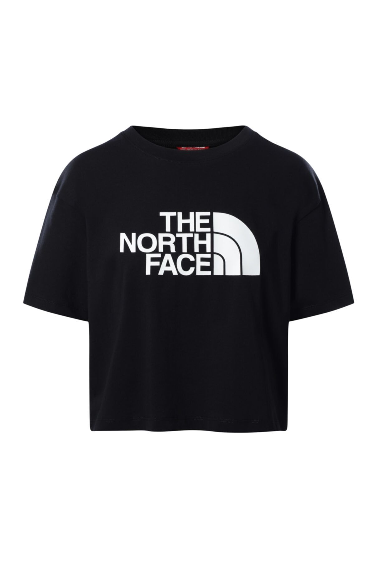 The North Face W Cropped Easy Tee Kadın Siyah Tshirt Nf0a4t1rjk31