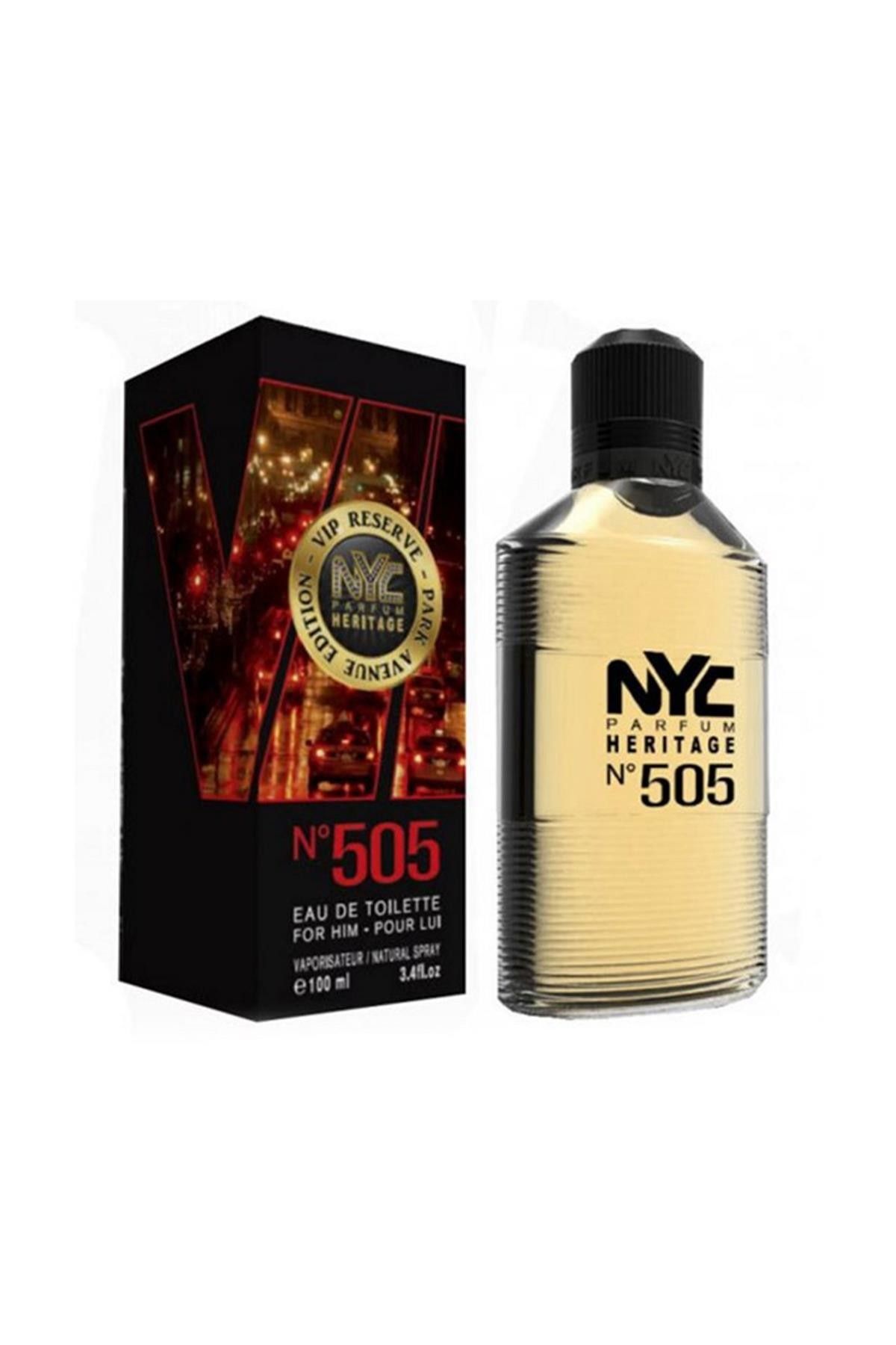 NYC Park Avenue Vip Reserve No: 505 Edt 100 ml Erkek Parfümü 875990005058
