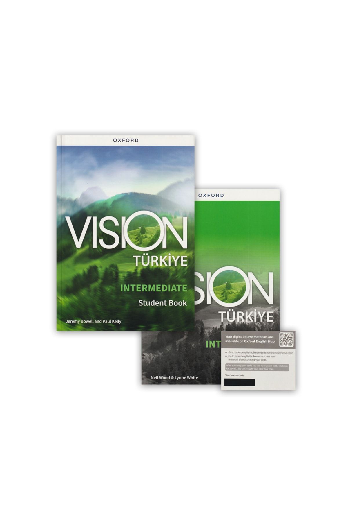 OXFORD UNIVERSITY PRESS Vision Türkiye Intermediate (student's Book+workbook+online Practice Kod)