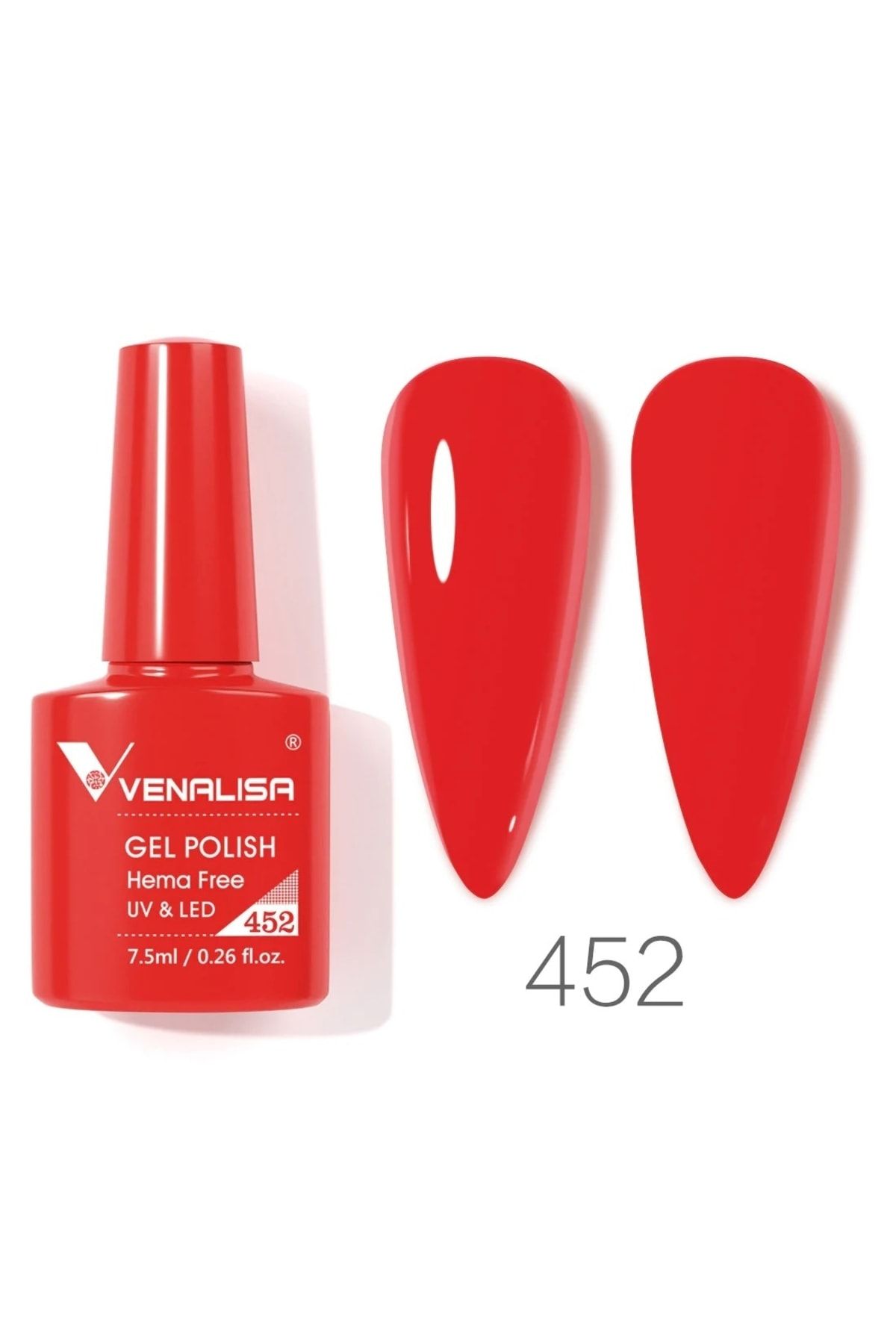 Venalisa 7.5 Ml Hema-free Uv Led Kalıcı Oje No 452