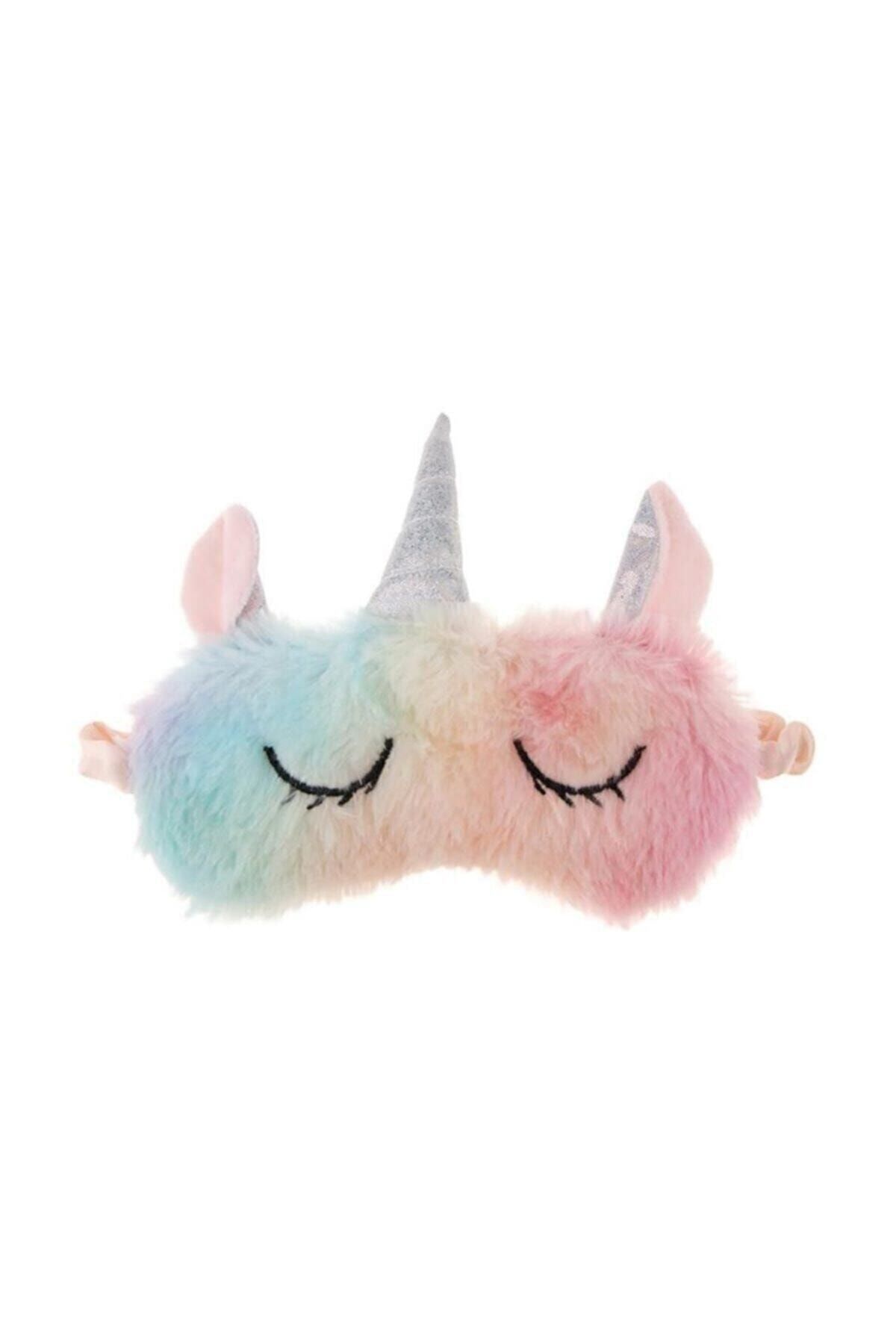Meyra Accessories Peluş Unicorn Uyku Göz Bandı