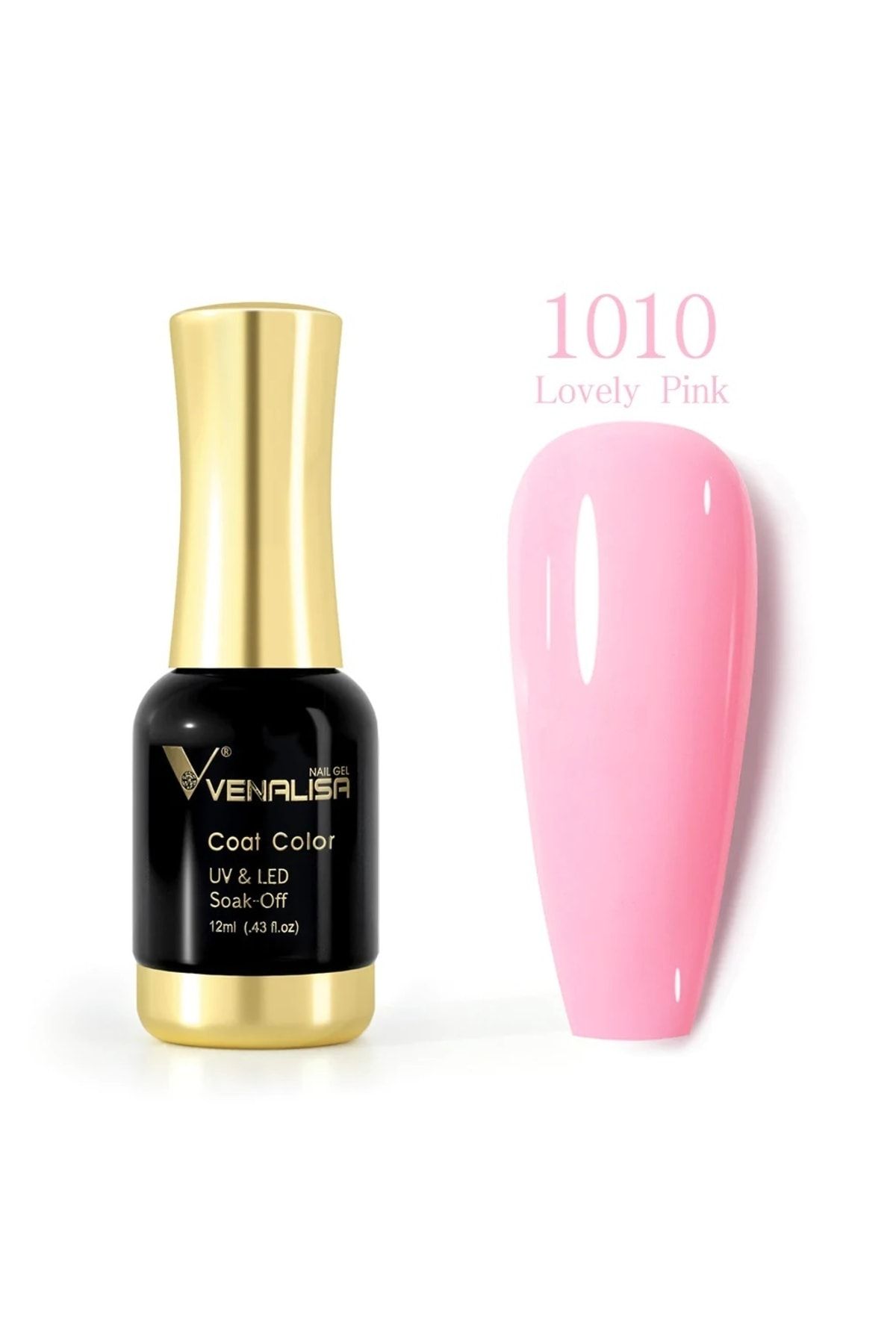 Venalisa 12 ml Kalıcı Oje Lovely Pink Uv Led Oje 1010