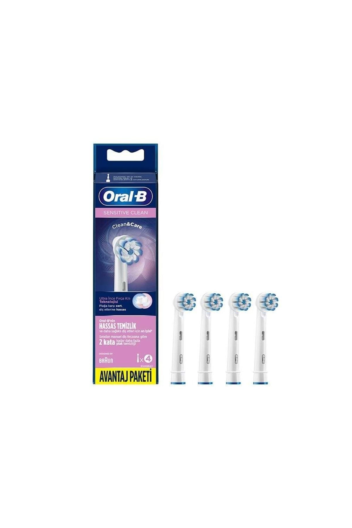 Braun Oral B Eb60 3+1 Yedek Diş Fırçası