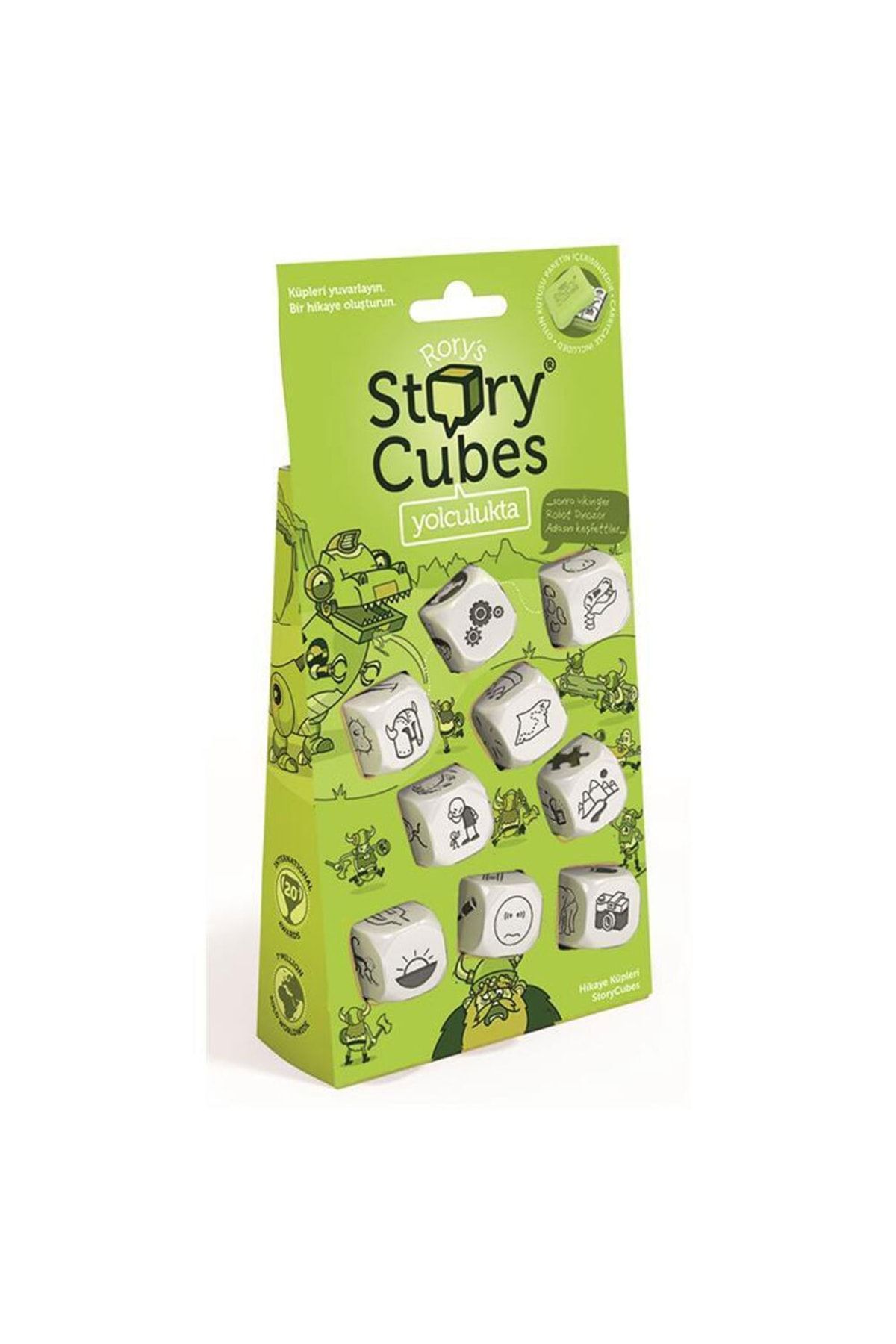 The Creativiy Hub Rory'nin Hikaye Küpleri - Yolculukta - Hediyelik (rory's Story Cubes - Voyages)