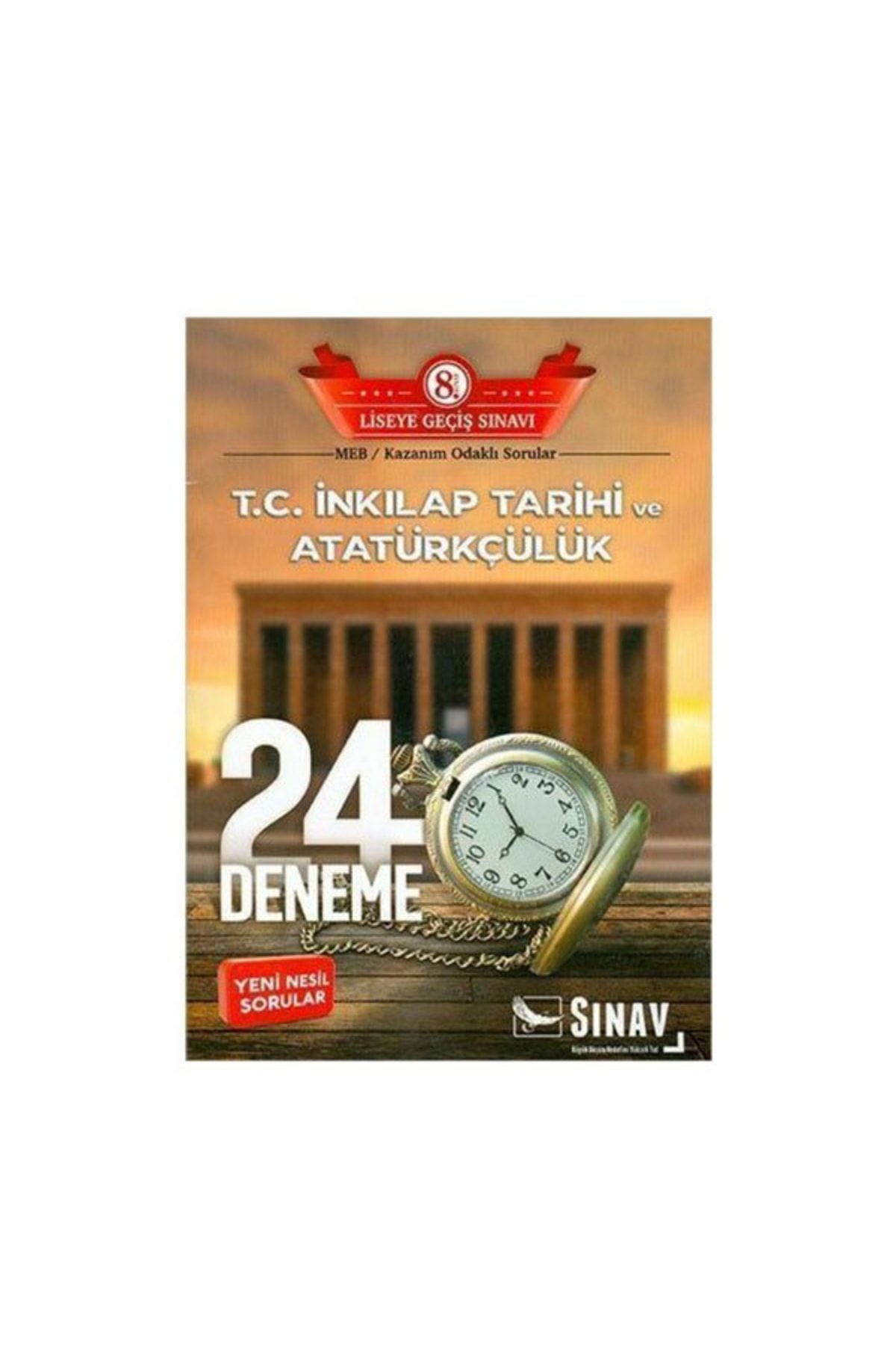 Sınav Yayınları 8.sınıf Lgs T.c. Inkılap Tarihi Ve Atatürkçülük 24 Deneme