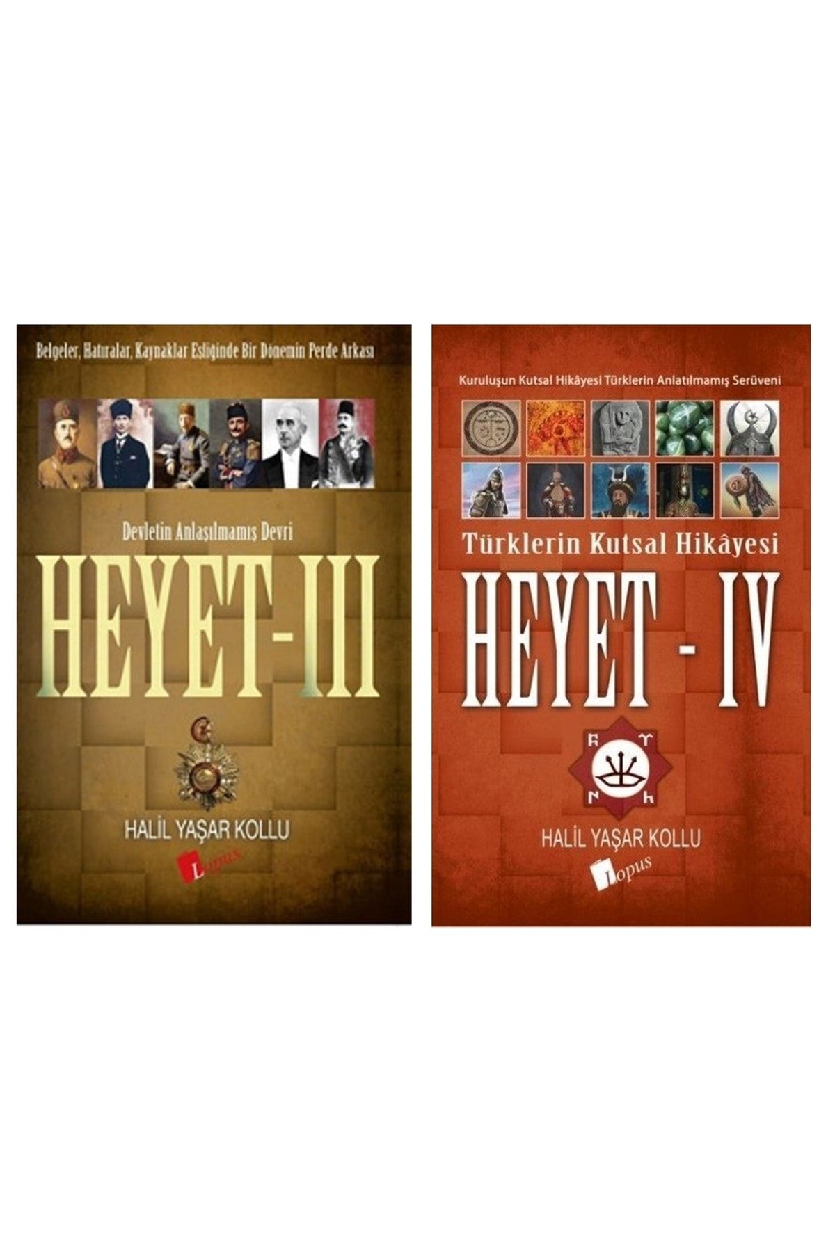 Lopus Yayınları Heyet 3 + Heyet 4 Halil Yaşar Kollu 2 Kitap