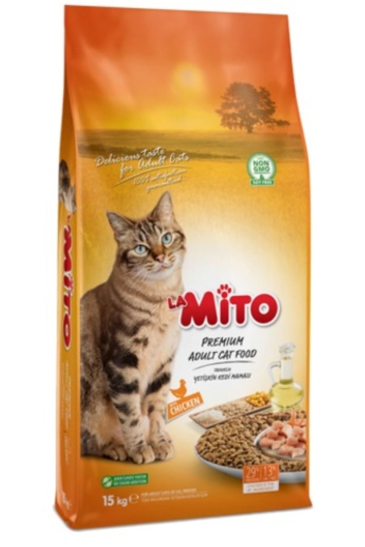 Mito Adult Cat 15 Kg Tavuklu Yetişkin Kedi Maması