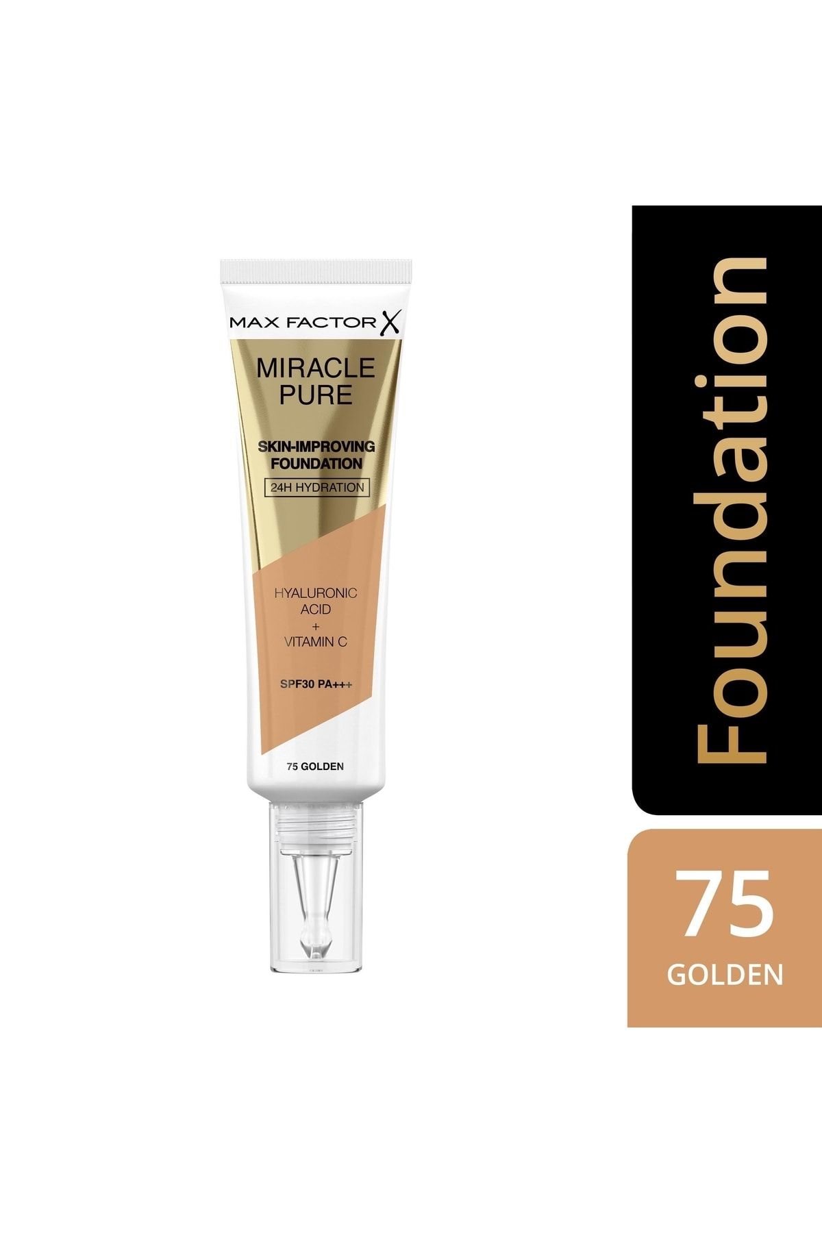 Max Factor Miracle Pure Foundation Golden No:75