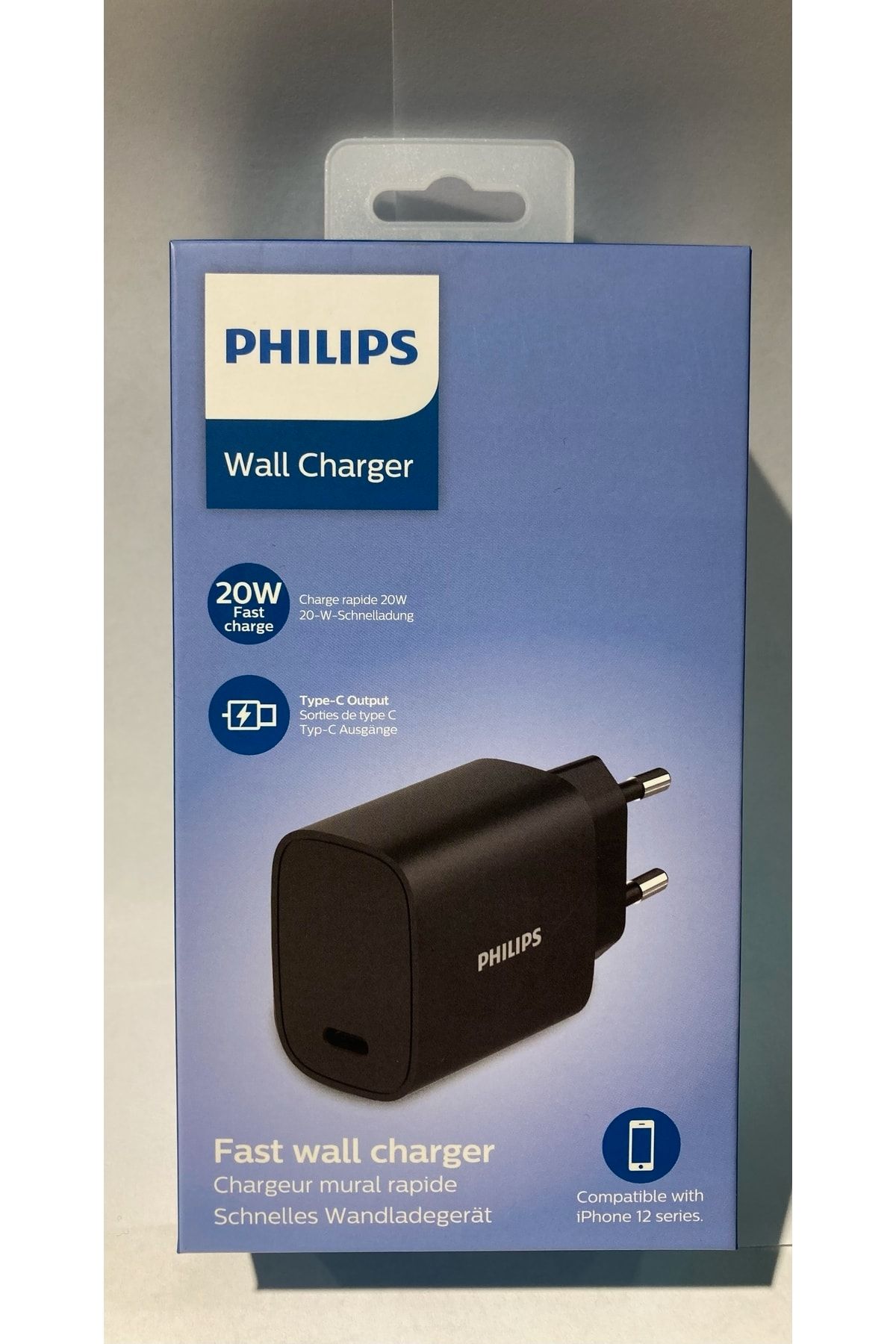 Philips 20w 5v/3a Hızlı Şarj Adaptörü Type C Destekli Dlp4329b/12