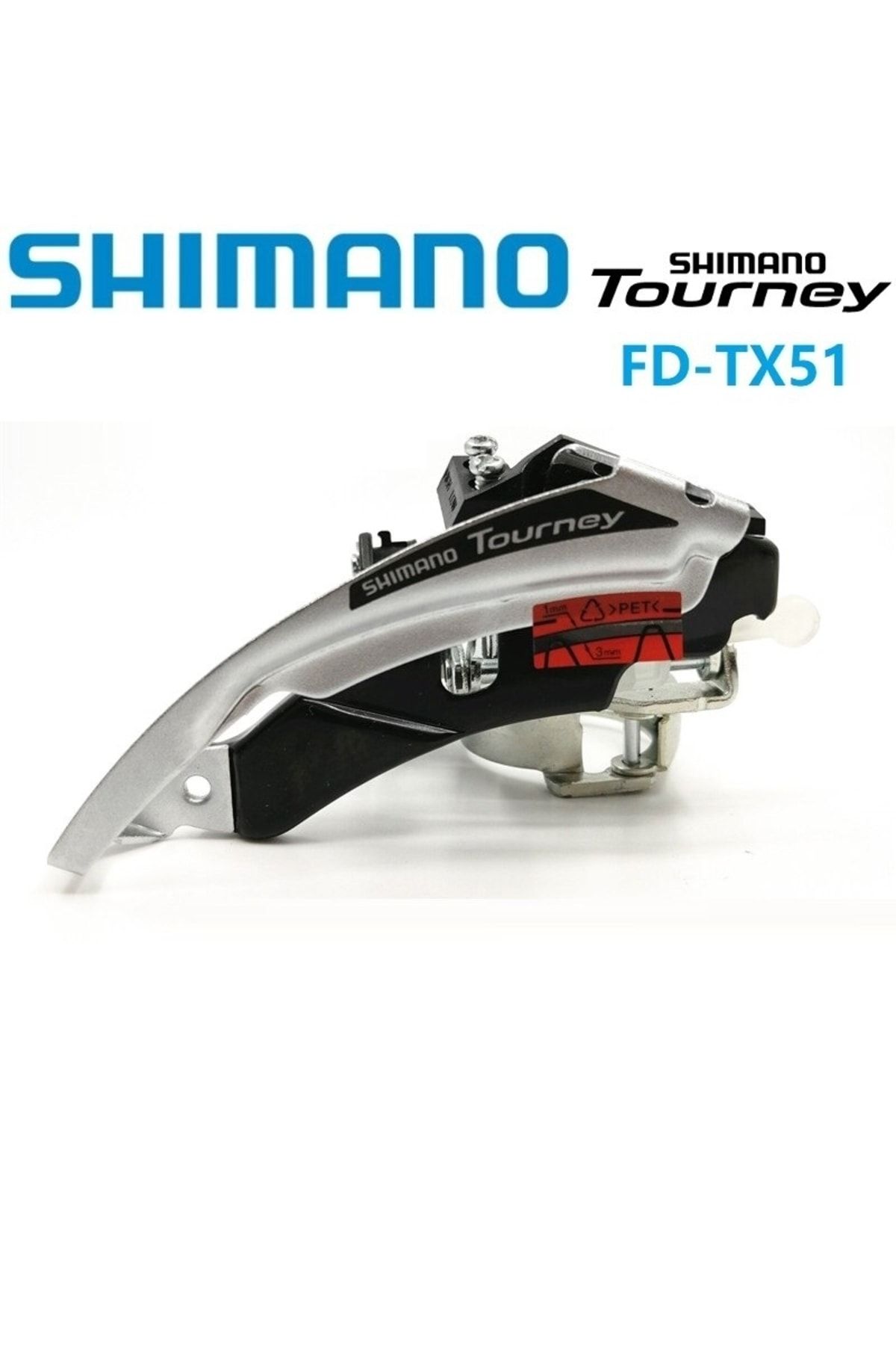 shimano Tourney Fd Tx51 Ön Attırıcı Shifter  uyumlu Max 48 Diş 7/8
