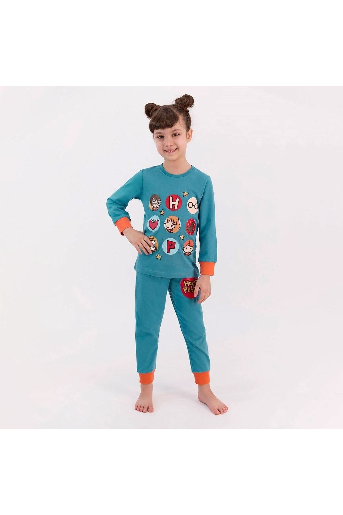 Harry Potter Kız Çocuk Pijama Takımı L1413-3