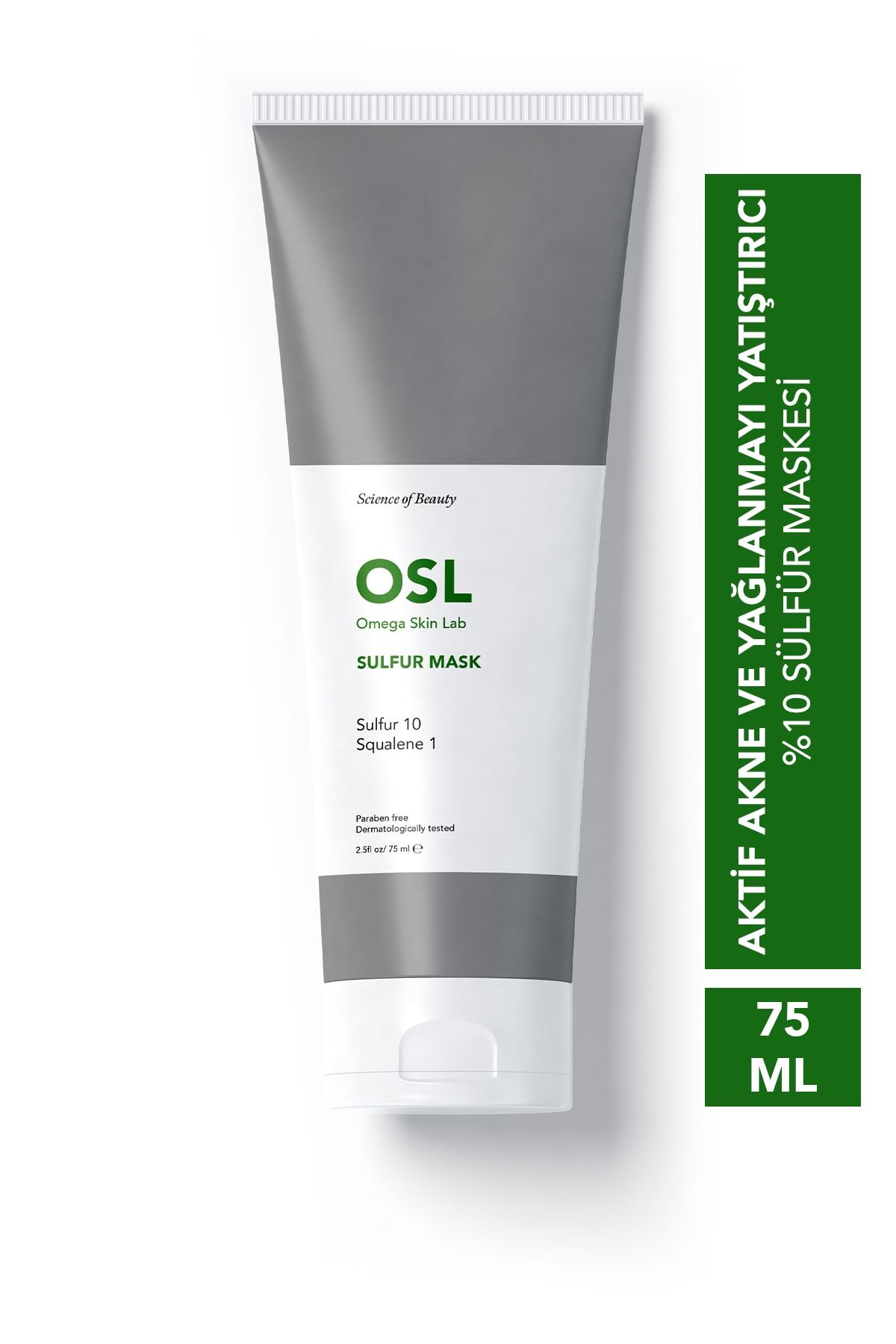 OSL Omega Skin Lab Sulfur Mask 75ml (KÜKÜRT MASKESİ)