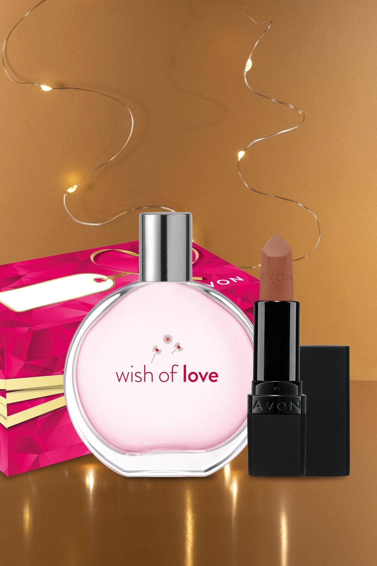 Avon Wish Of Love Kadın Edt & Mervellous Mocha Hediye Paketi