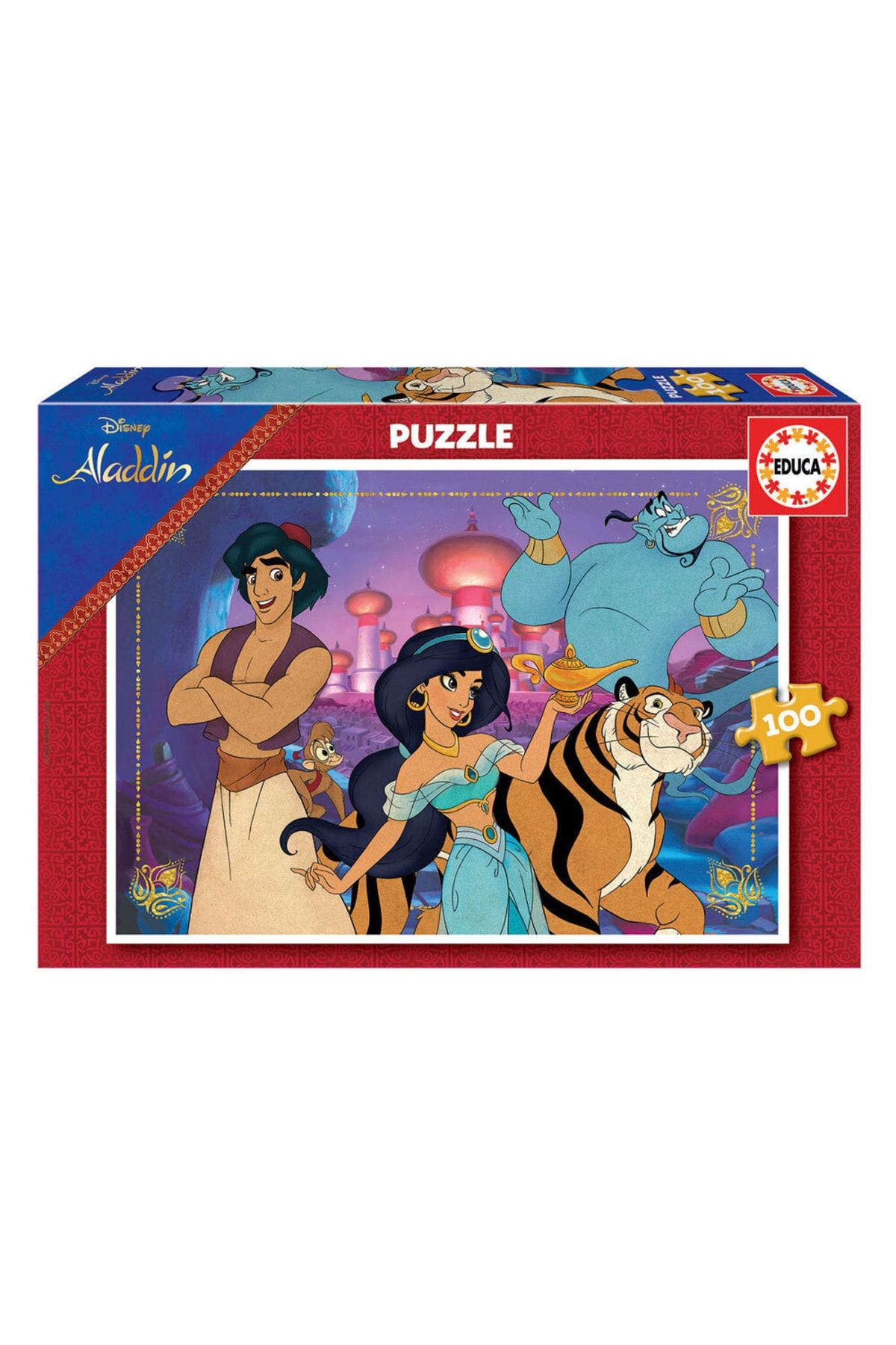 EDUCA Çocuk Puzzle 100 Parça Aladdin 18639