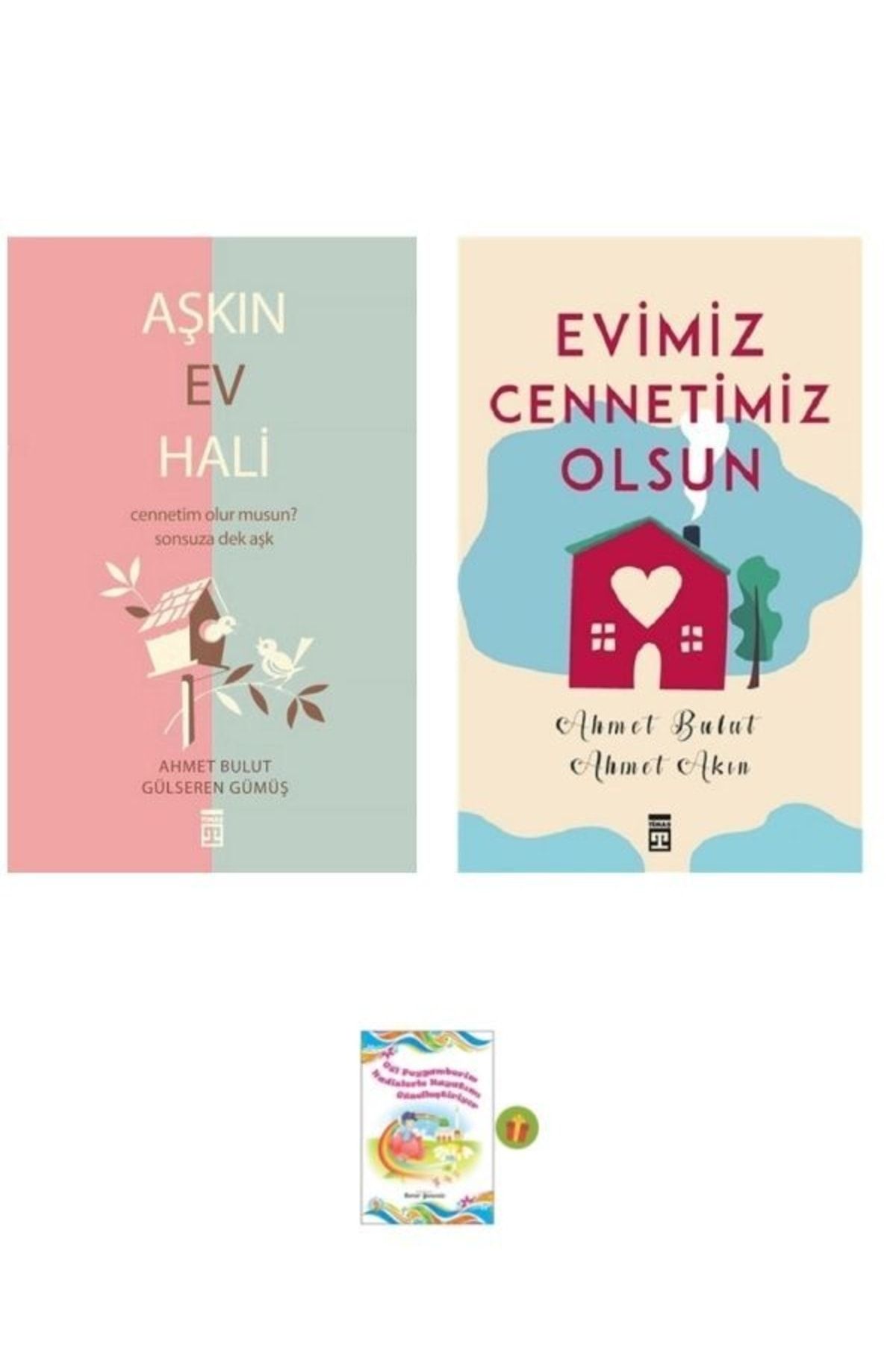 Timaş Yayınları Hediyeli - Ahmet Bulut 2 Kitap Set / Aşkın Ev Hali - Evimiz Cennetimiz Olsun