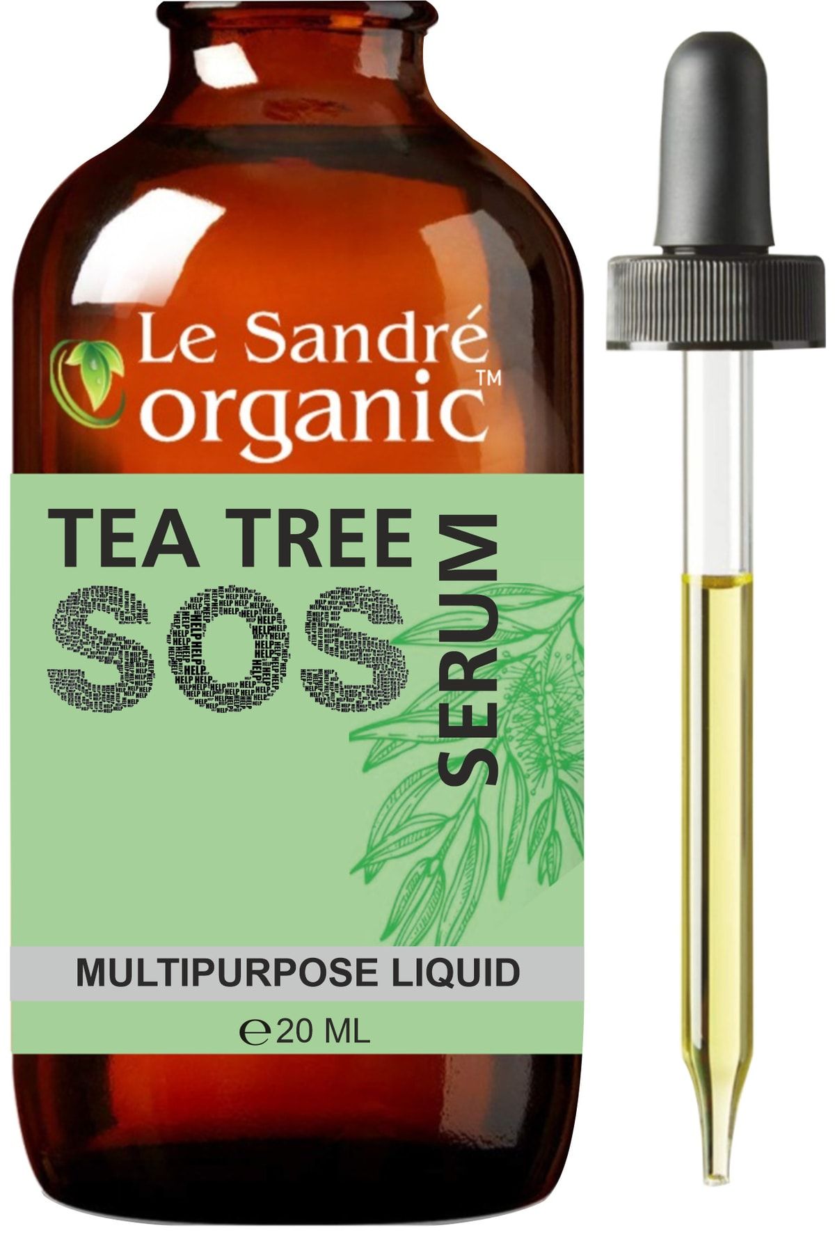 Le'Sandre Organics Çay Ağacı Yağı Sos Serumu 20 ml