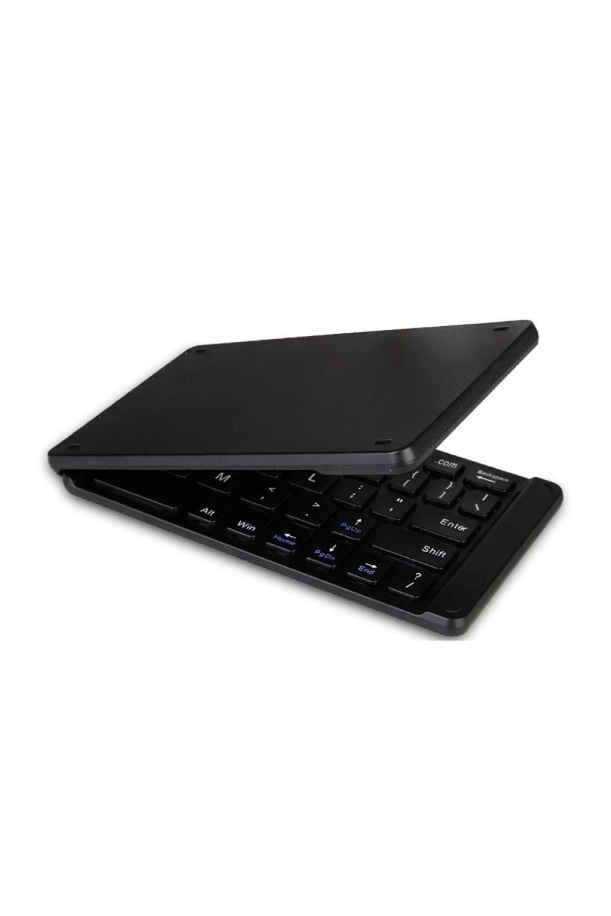 Genel Markalar Samsung Galaxy Tab A 8 Sm-t290 / T297 Uyumlu Bluetooth Mini Katlanır Kablosuz Şarjlı Klavye