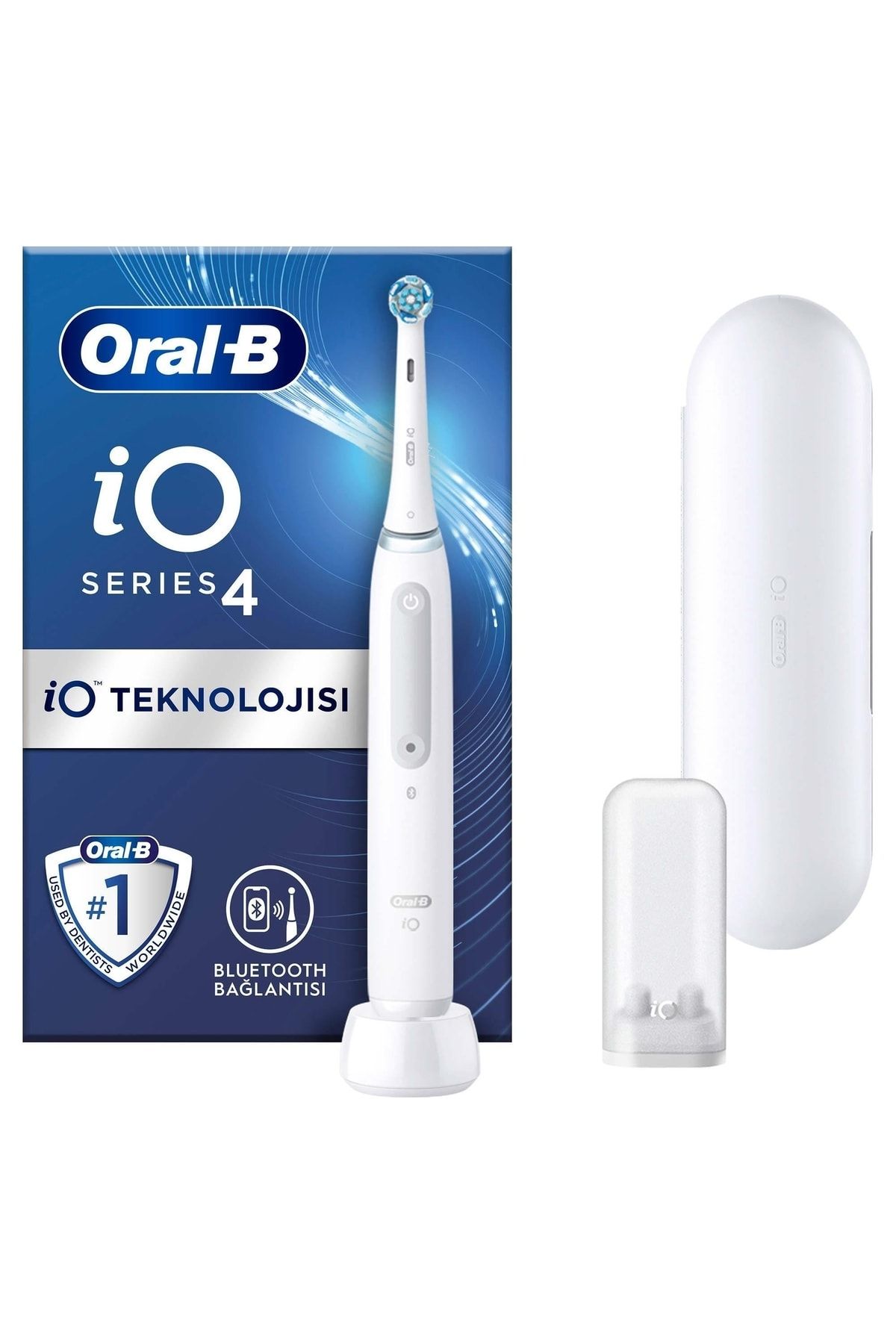 Oral-B iO 4 Şarjlı Diş Fırçası - Beyaz