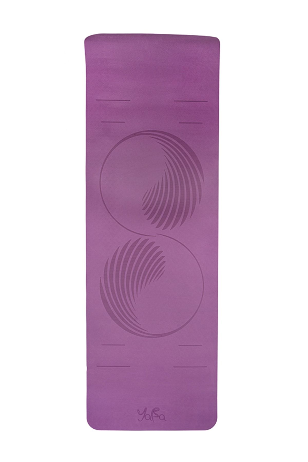YABA Tpe Yoga Matı 6mm Pilates Matı Yin Yang 183*61*0.6cm