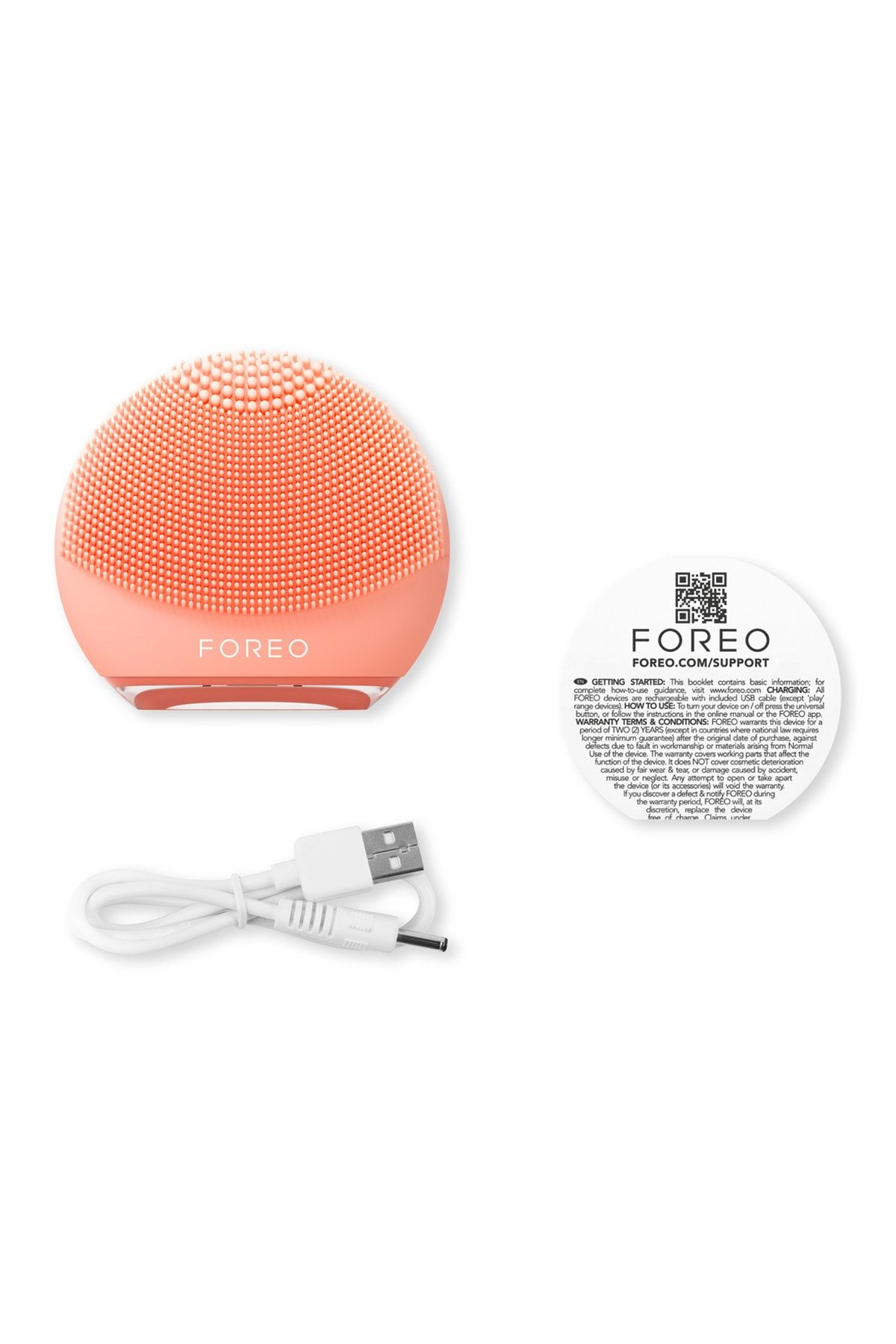 Foreo Luna™ 4 Go Yüz Temizleme Ve Sıkılaştırma Cihazı, Peach Perfect