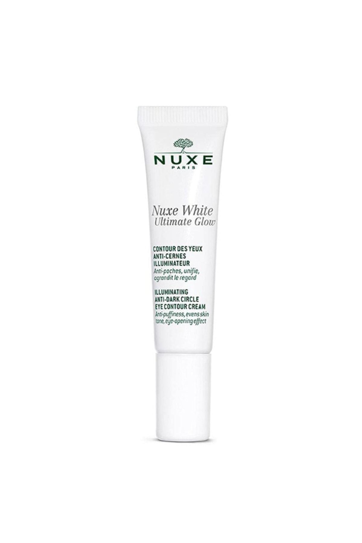 Nuxe White Ultimate Glow Aydınlatıcı Koyu Halka Karşıtı C Vitaminli Nemlendirici Göz Çevresi Kremi 15 ml