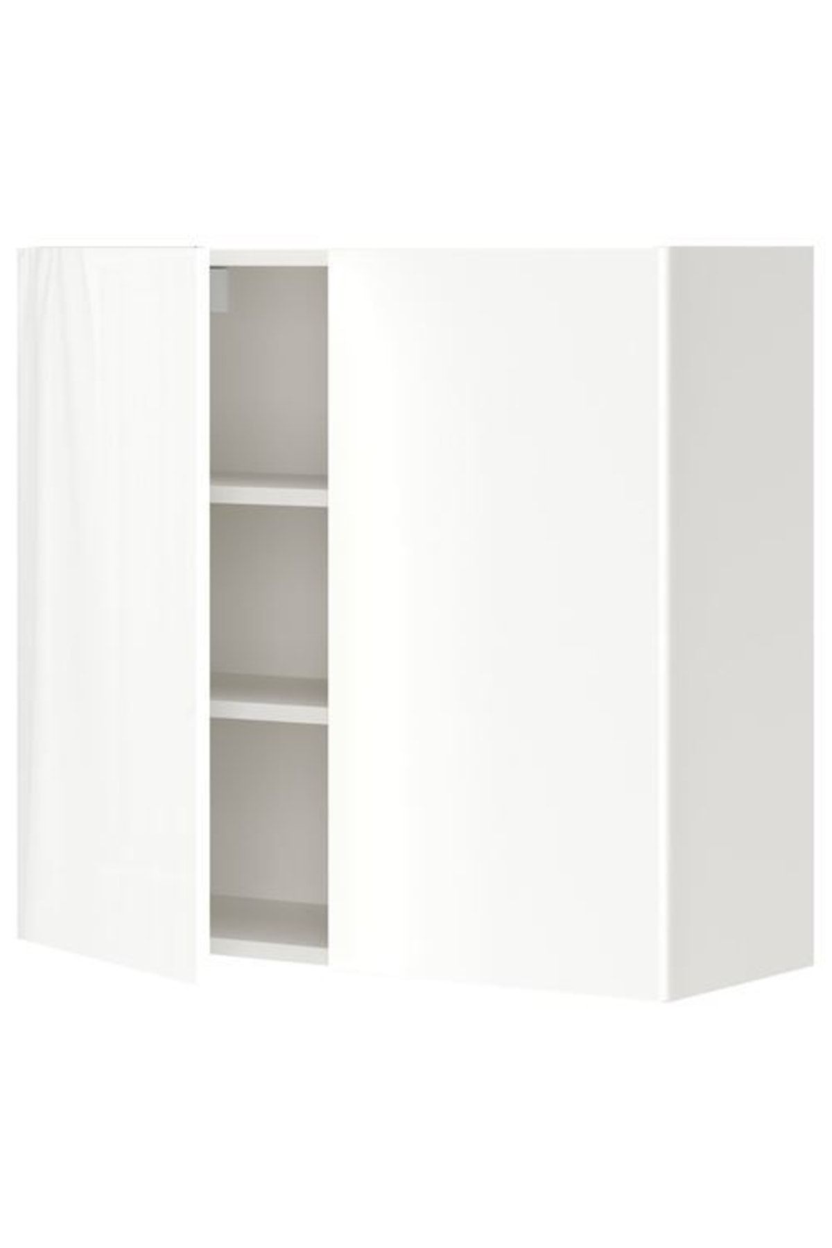 IKEA Enhet, Duvar Dolabı, 80x30x75 Cm, Beyaz-parlak Cila Beyaz