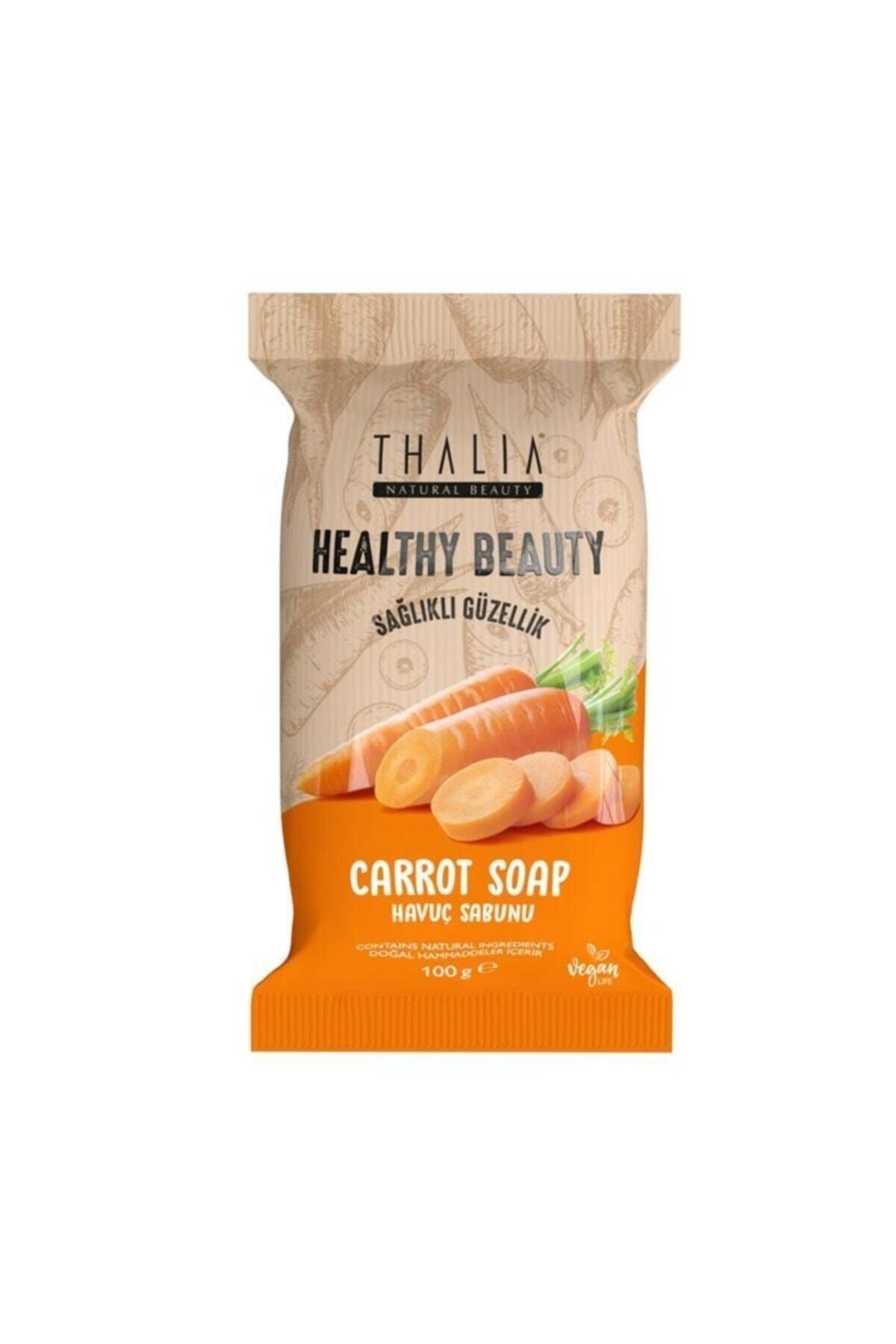 Thalia Aydınlatıcı Etkili Healthy&beauty Havuç Özlü Doğal Katı Sabun – 100gr