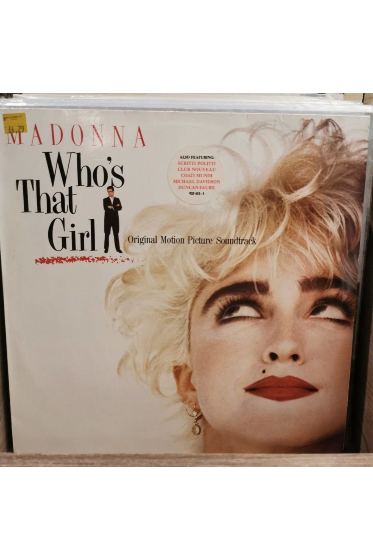 Vinylium Zone Madonna Who’s That Gırl Soundtrack Lp Vinyl, 1987 Plak