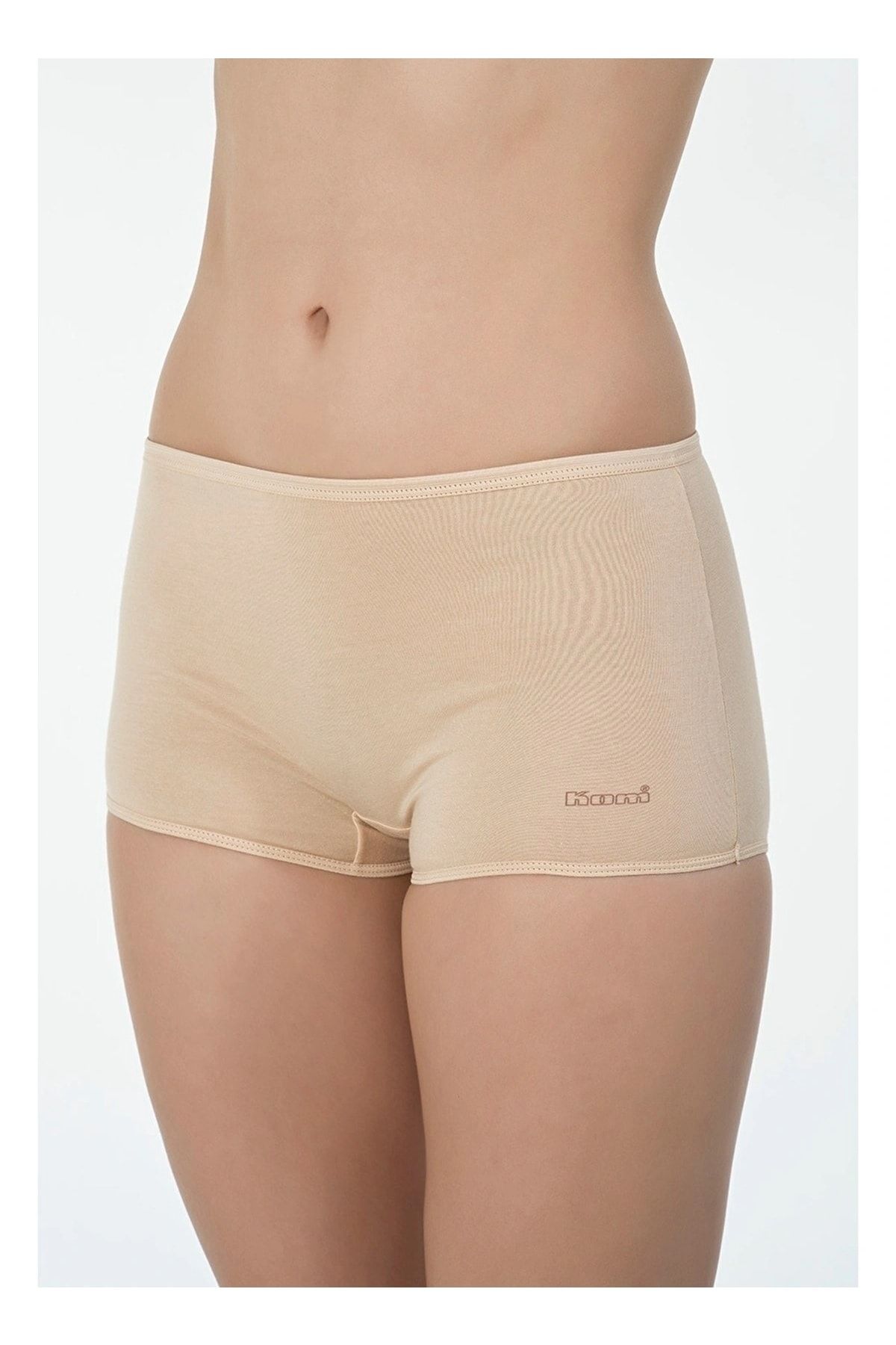 Kom Pamuklu Basic Short Külot 6364