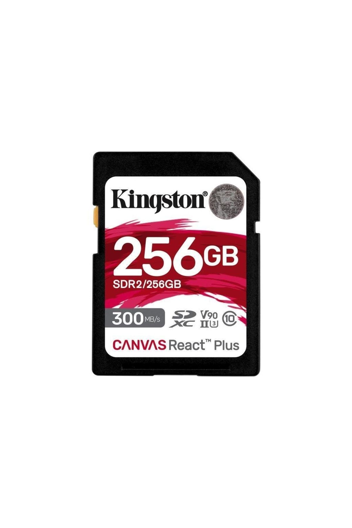 Kingston 256gb Canvas React Plus Sd Hafıza Kartı Sdr2/256gb